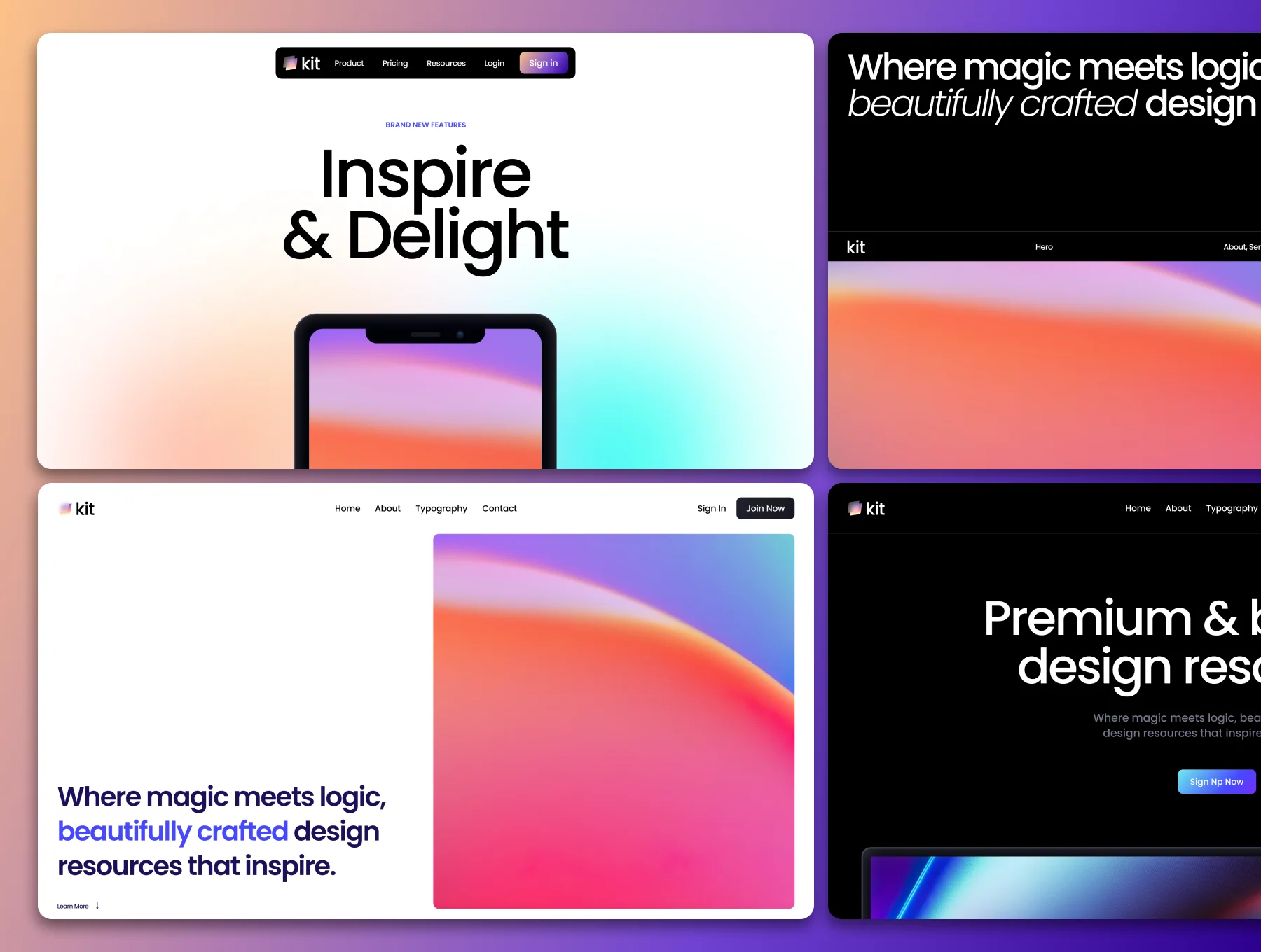 Hero Header Kit 3