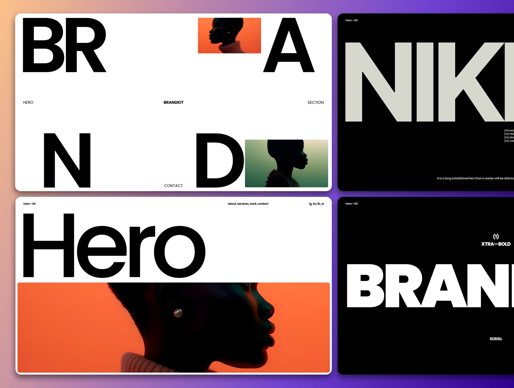 Hero Header Kit 5