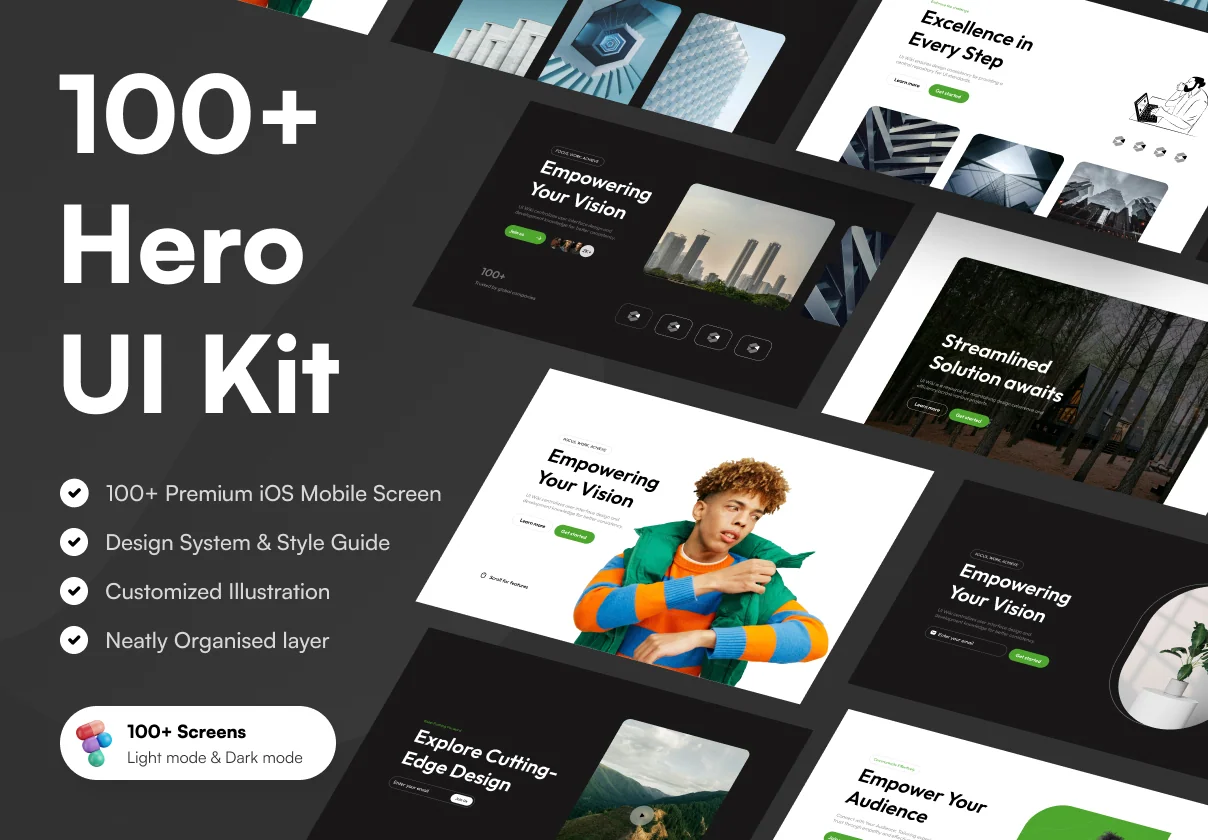 Hero Header UI Kit