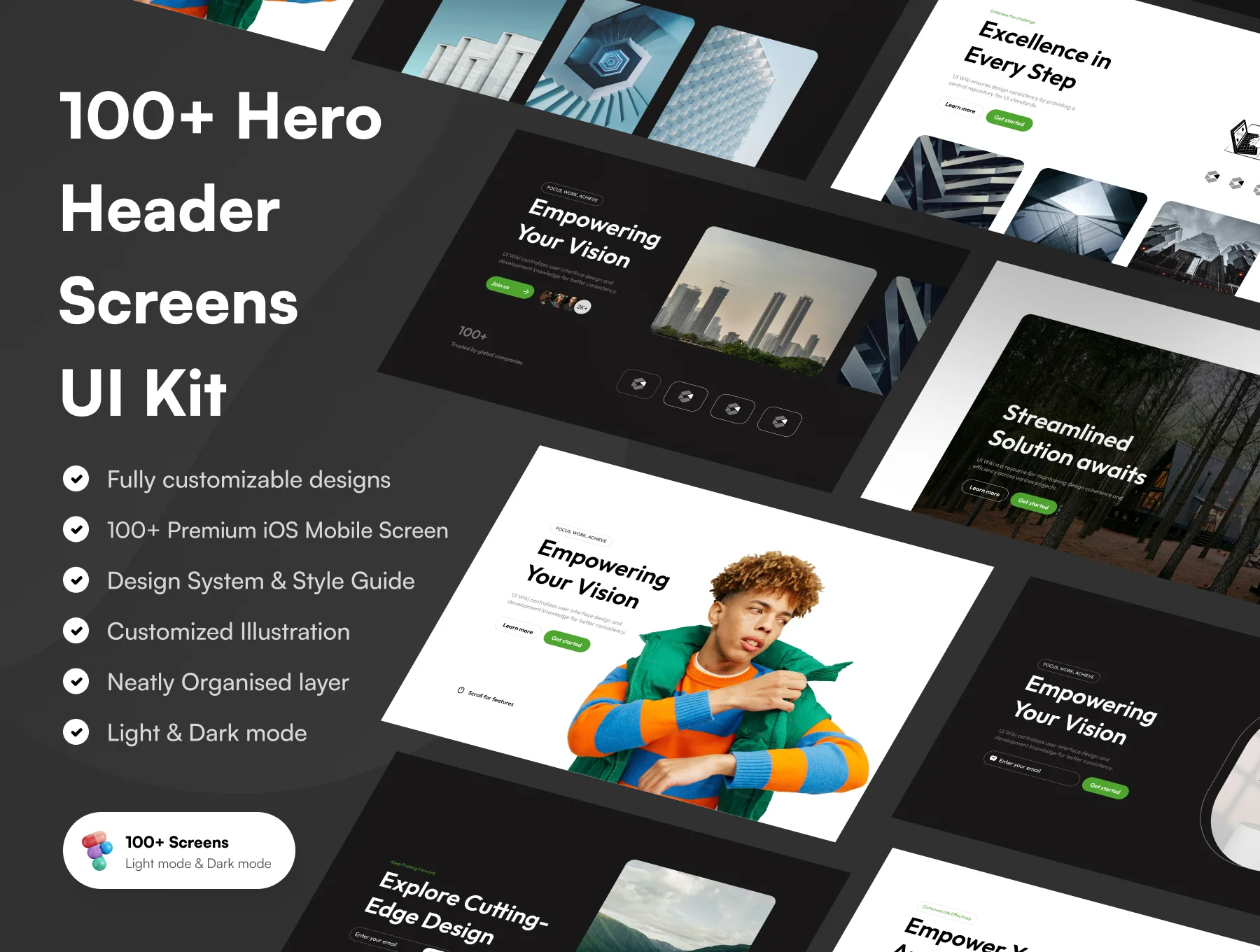 Hero Header UI Kit