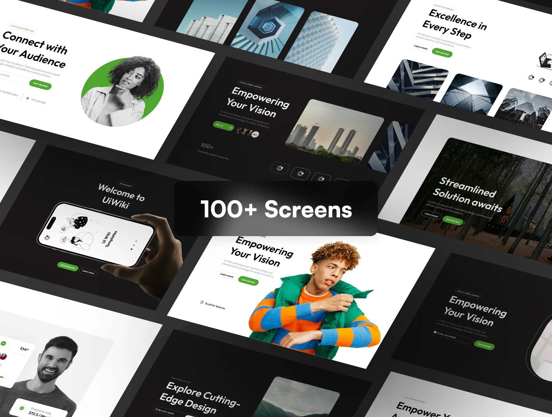 Hero Header UI Kit 2
