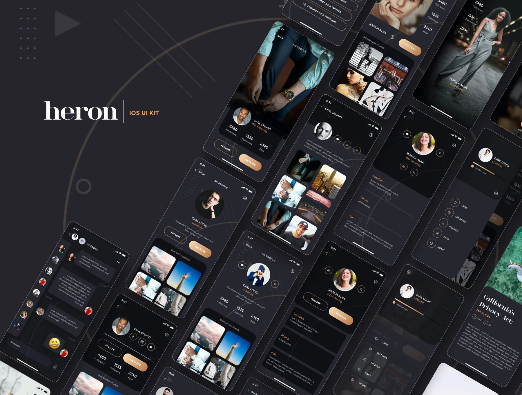 Heron - IOS UI Kit 3