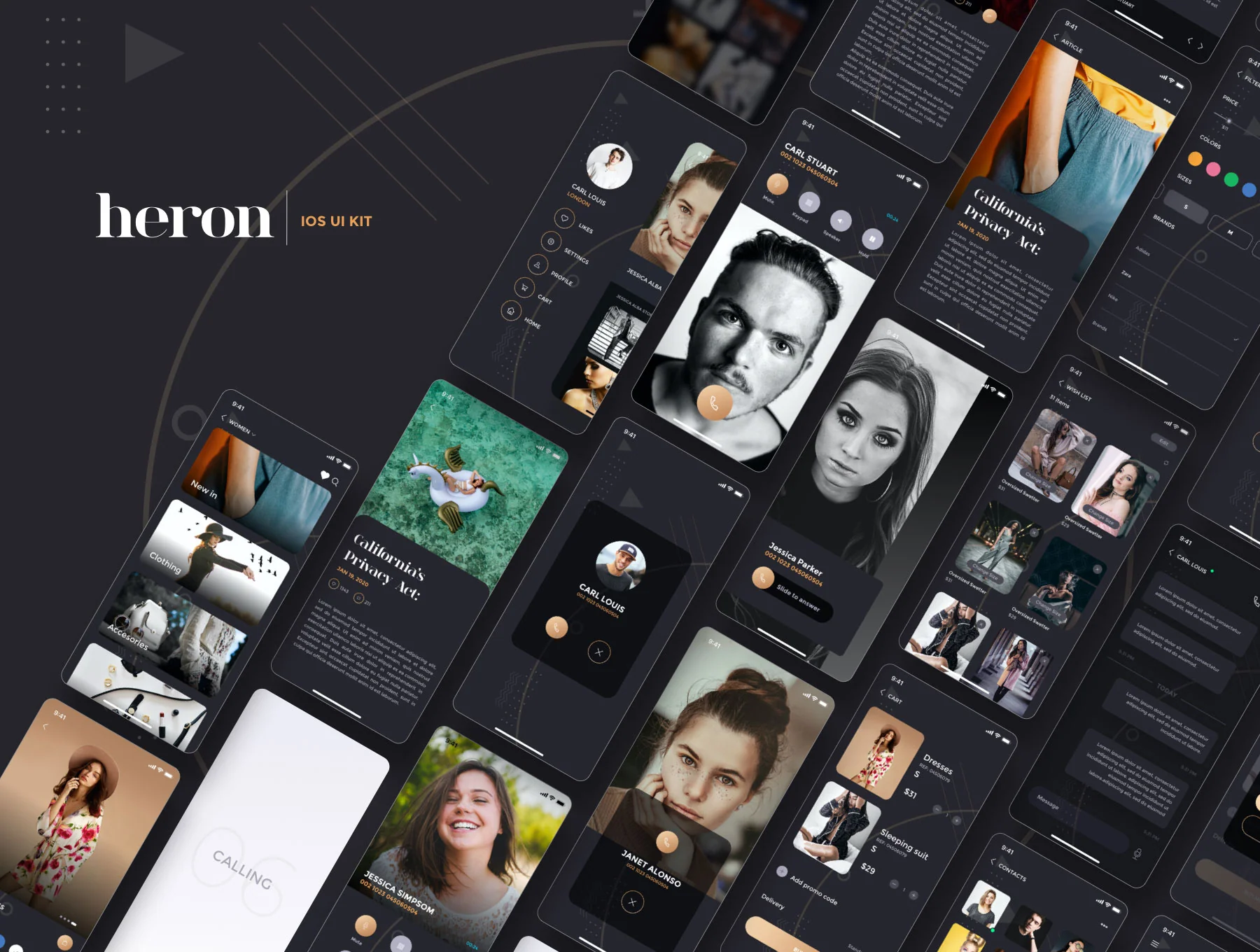 Heron - IOS UI Kit 4