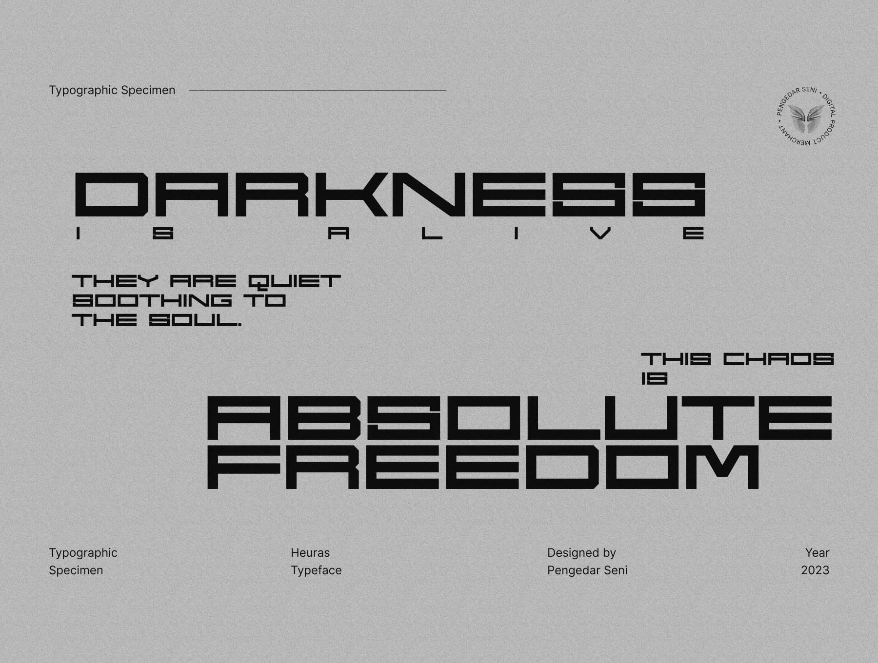 Heuras - Condensed Bold Sans 5