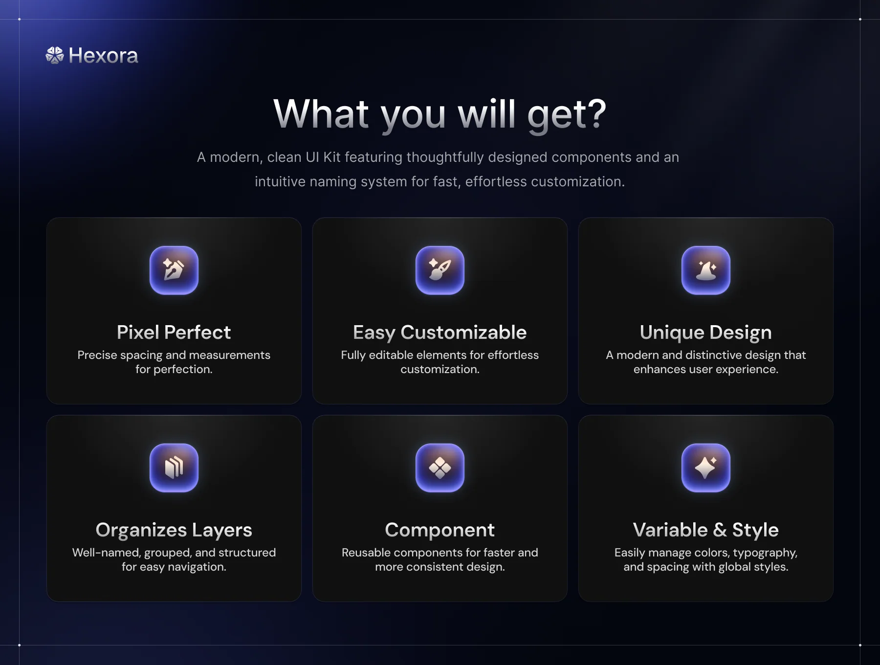 Hexora - SaaS Website Template UI Kit 2