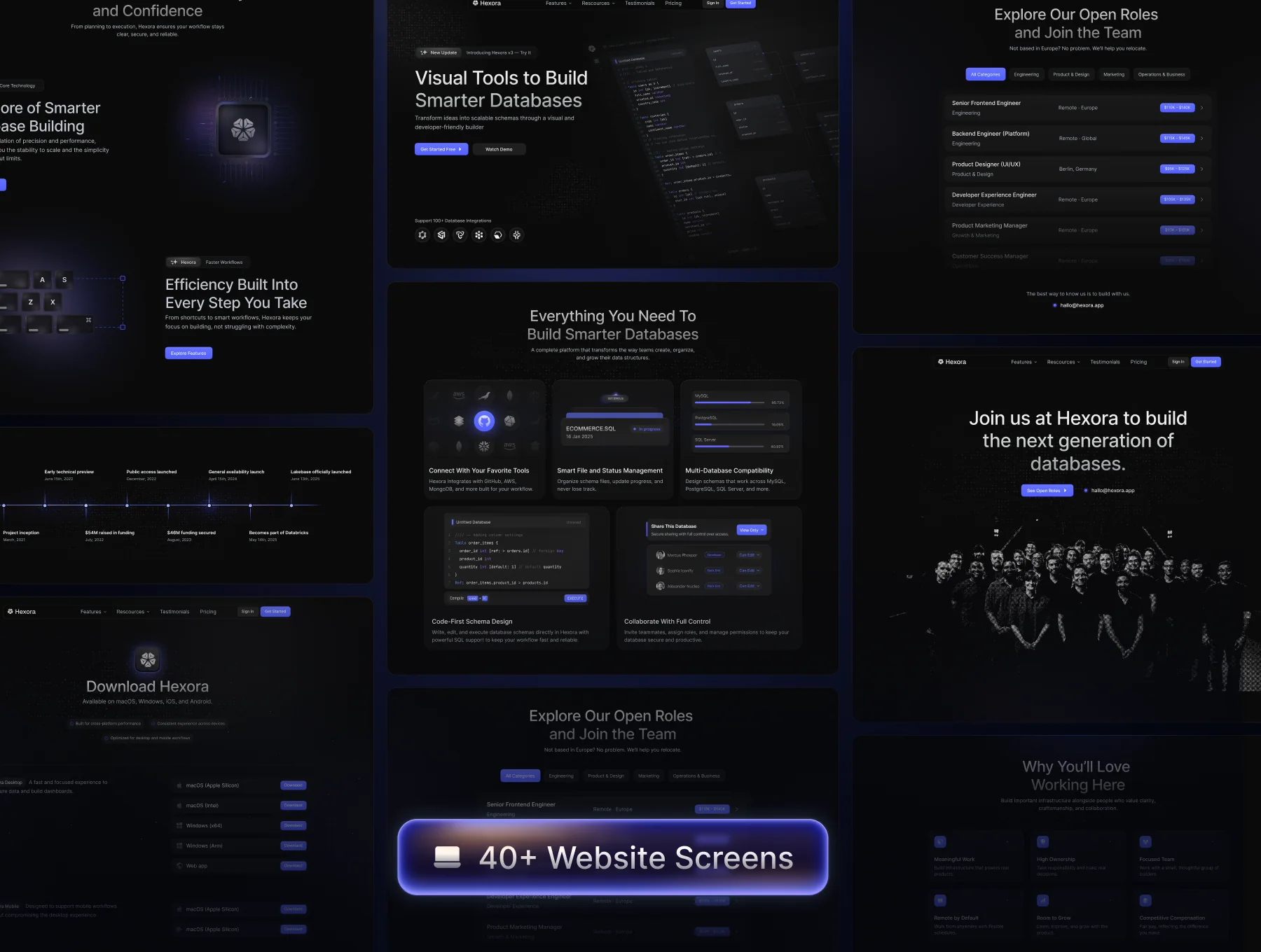 Hexora - SaaS Website Template UI Kit 5