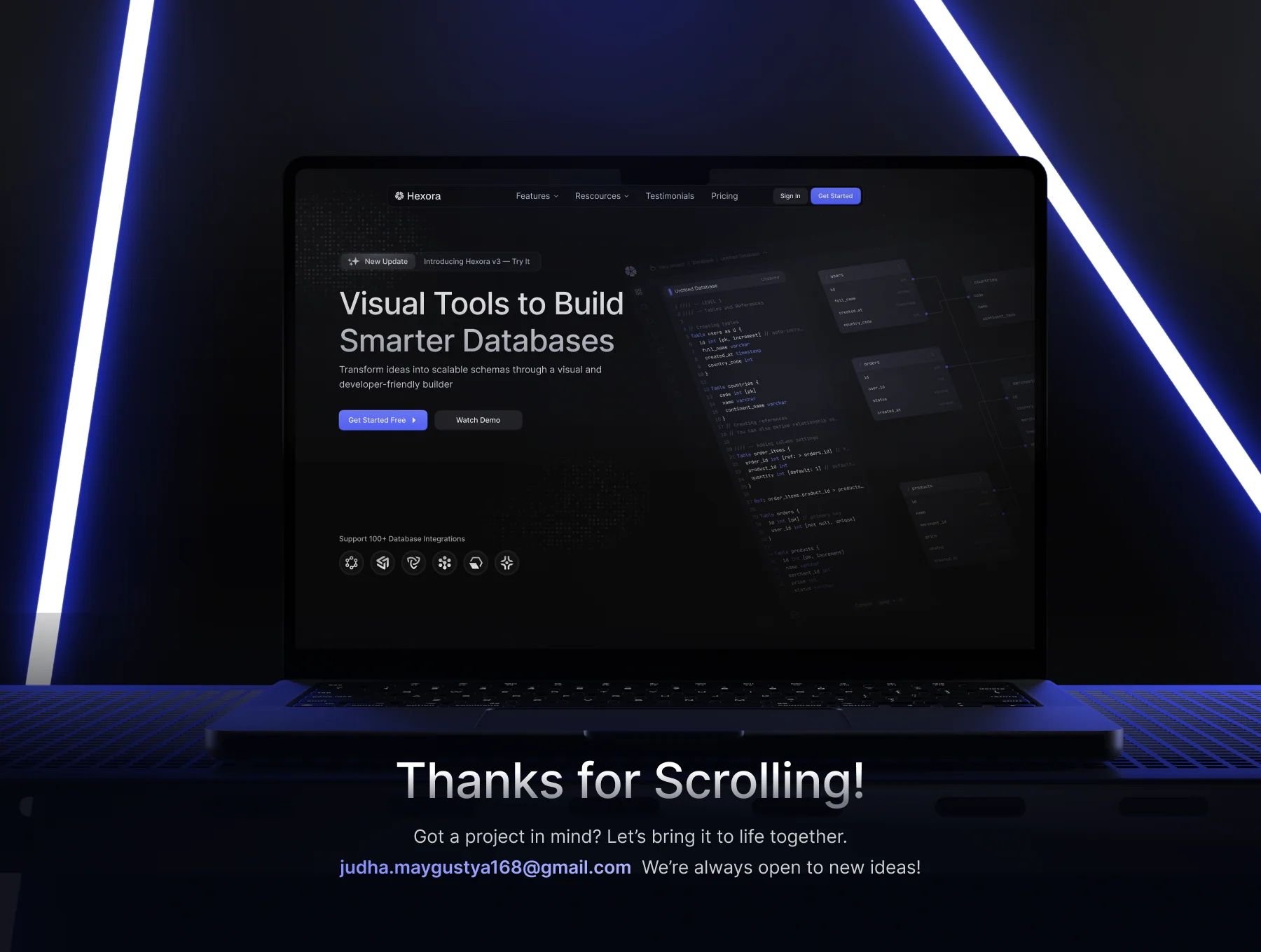 Hexora - SaaS Website Template UI Kit 8