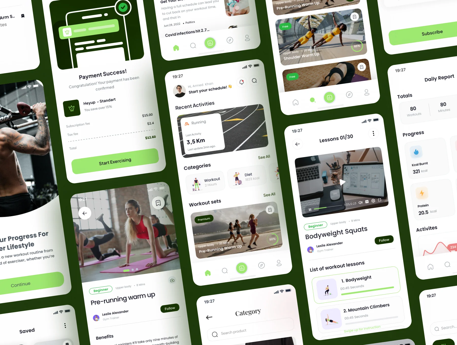 Heyup - Work Out Apps IOS UI Kit 5