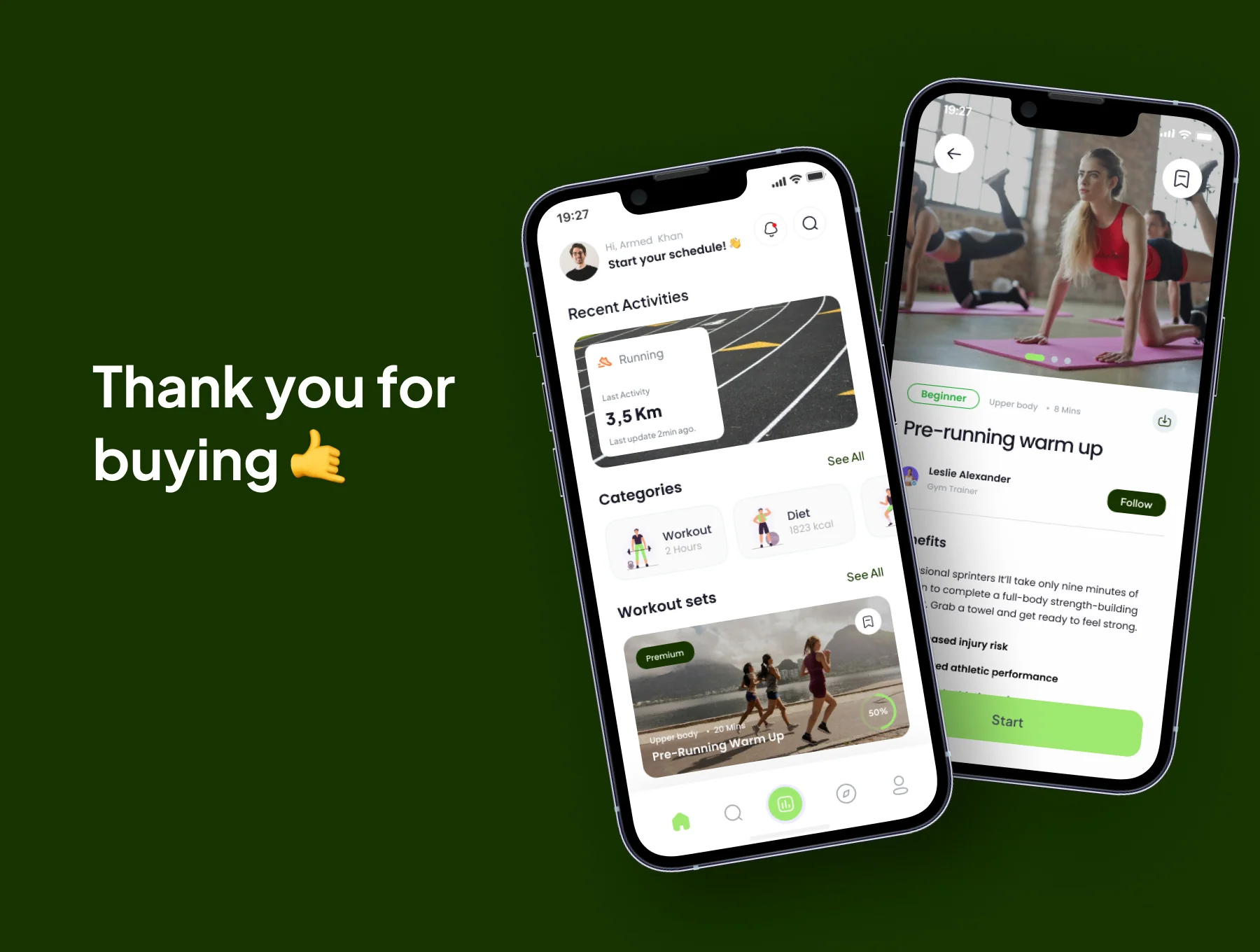 Heyup - Work Out Apps IOS UI Kit 6