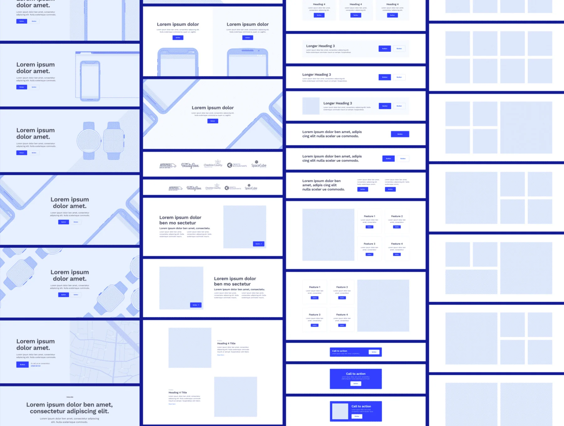 heywires - Adobe XD Wireframe Kit 8