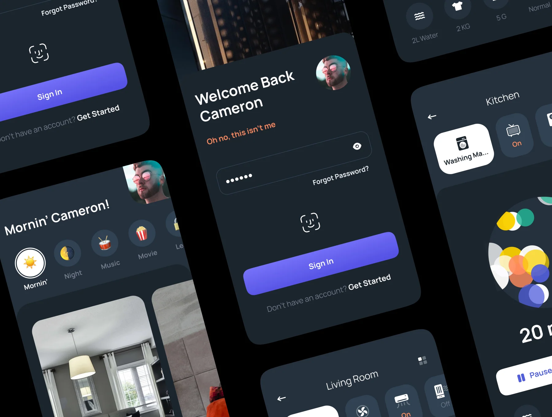 Hi - Smart Home UI Kit 4