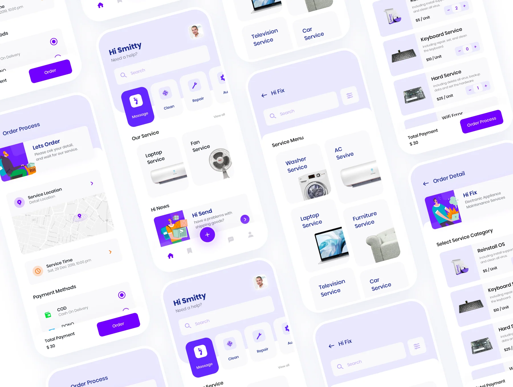 Hi - Social Service App UI KIT 4