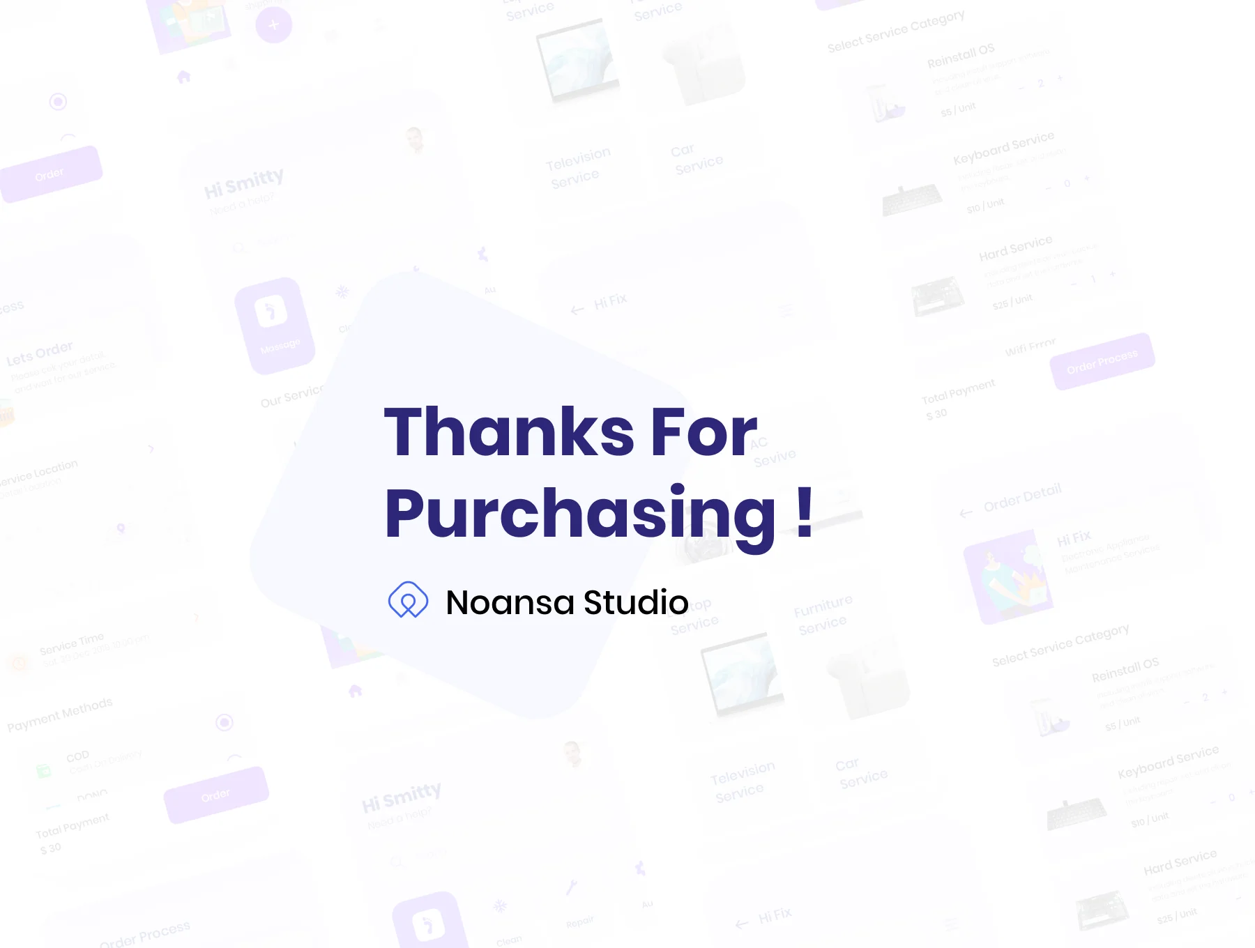 Hi - Social Service App UI KIT 6