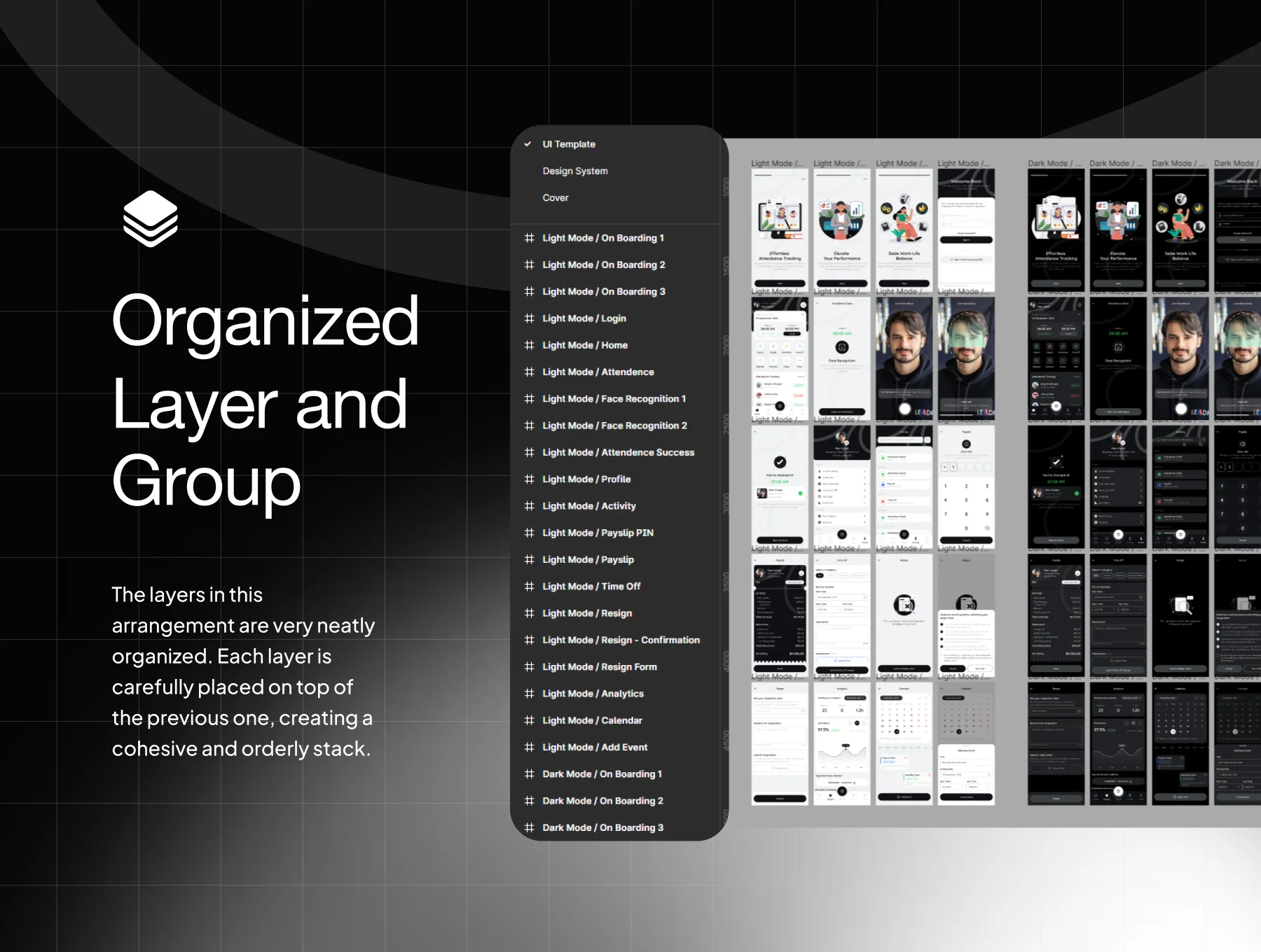 Hia - HR Management App UI KIT 3