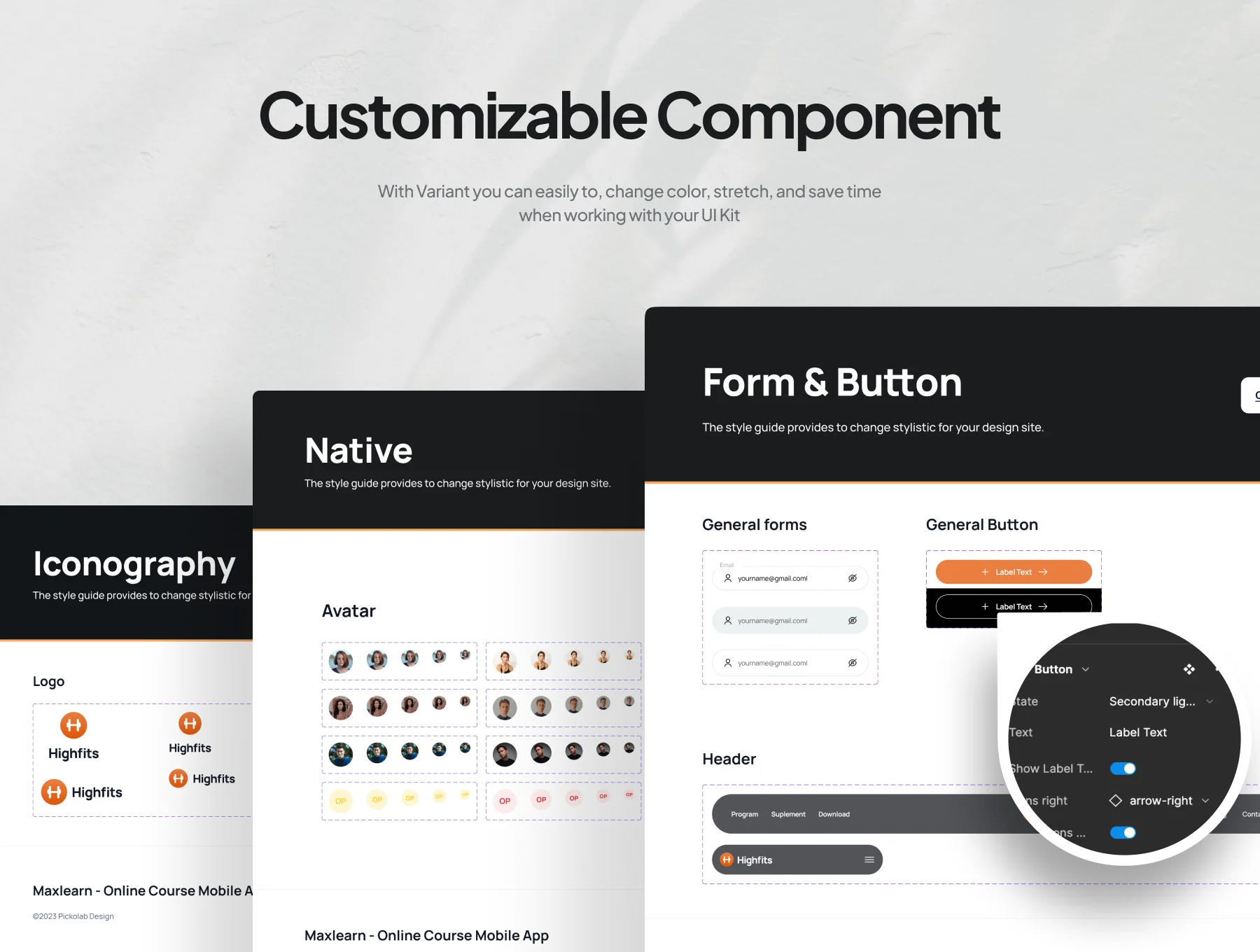 Highfits - Fitness Website UI Kit 4