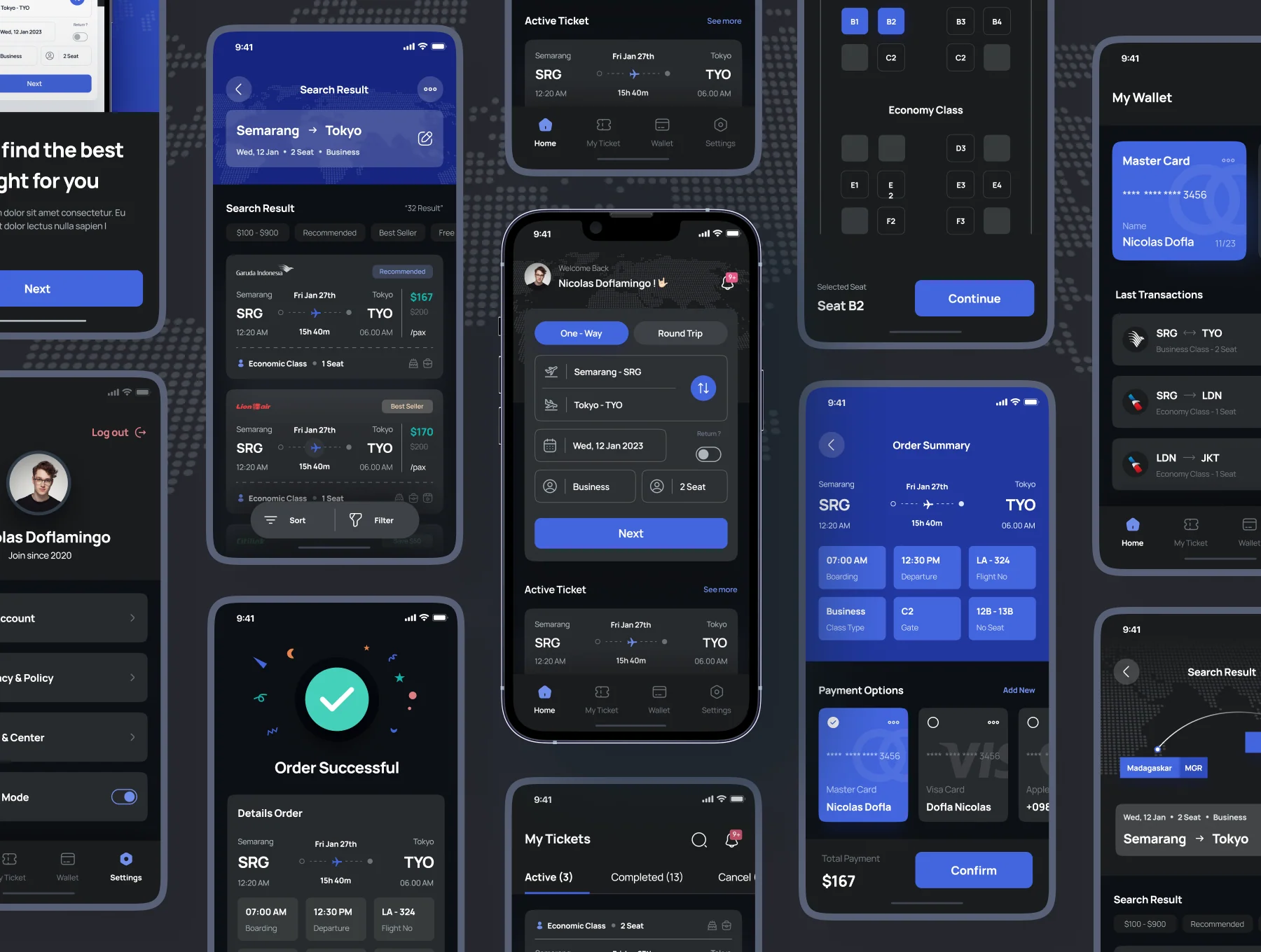 Highfly - Flight Booking Mobile App 6