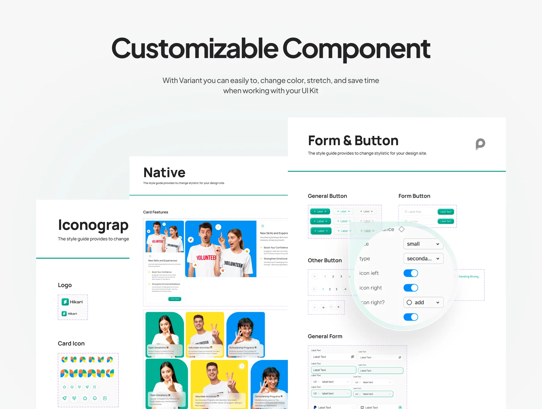 Hikari - Charity Website UI Kit 3