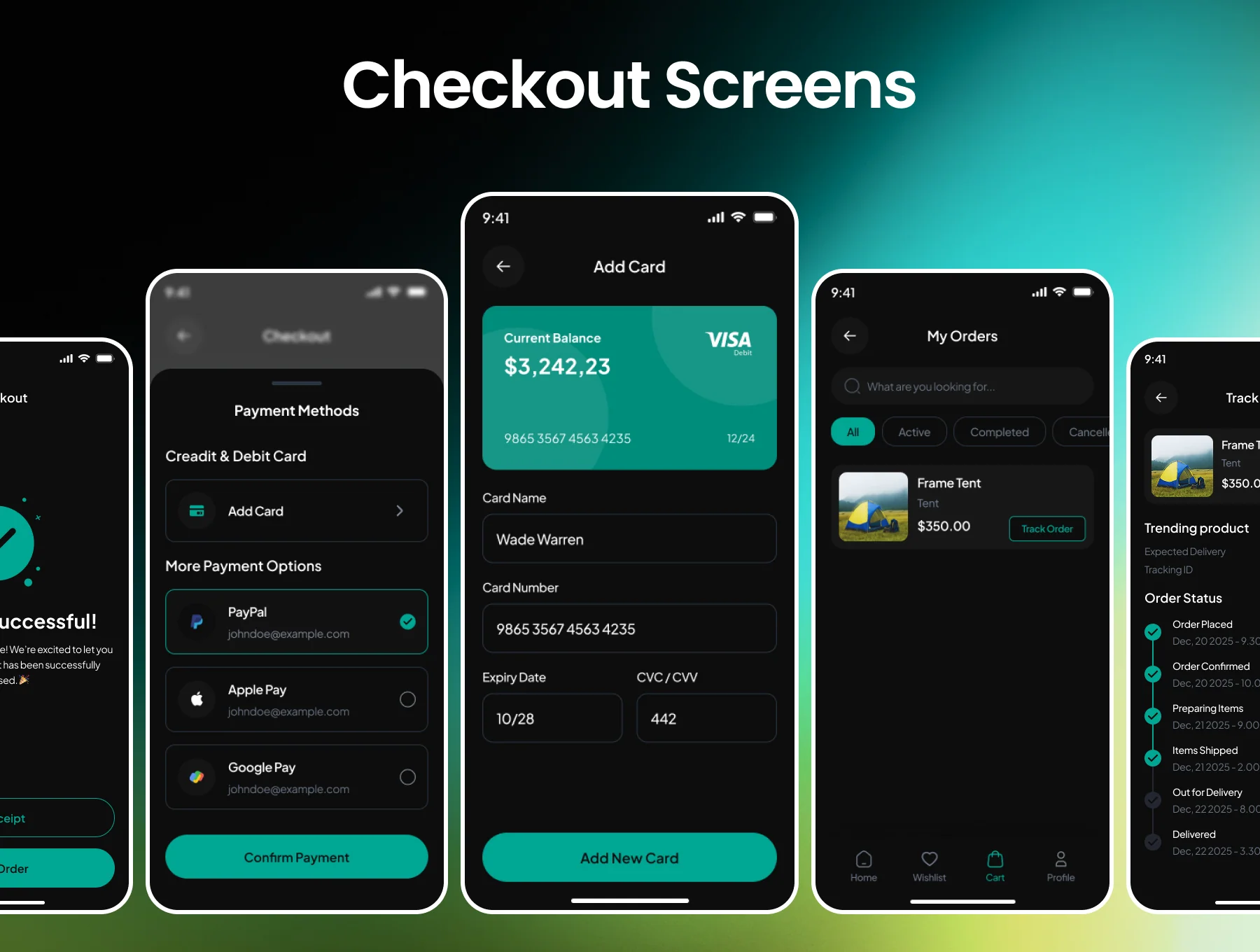 Hikzen Hiking Equipment Shop App Ui Kit 7