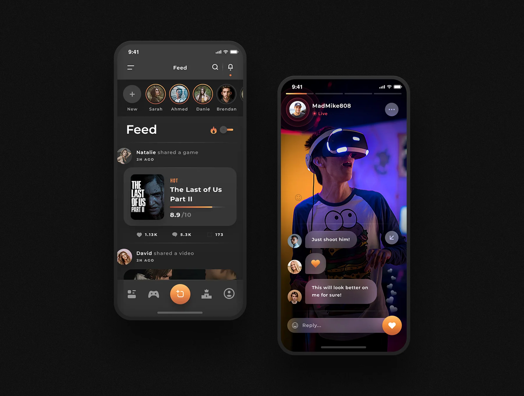 Hilde - Games & Streaming UI Kit 13