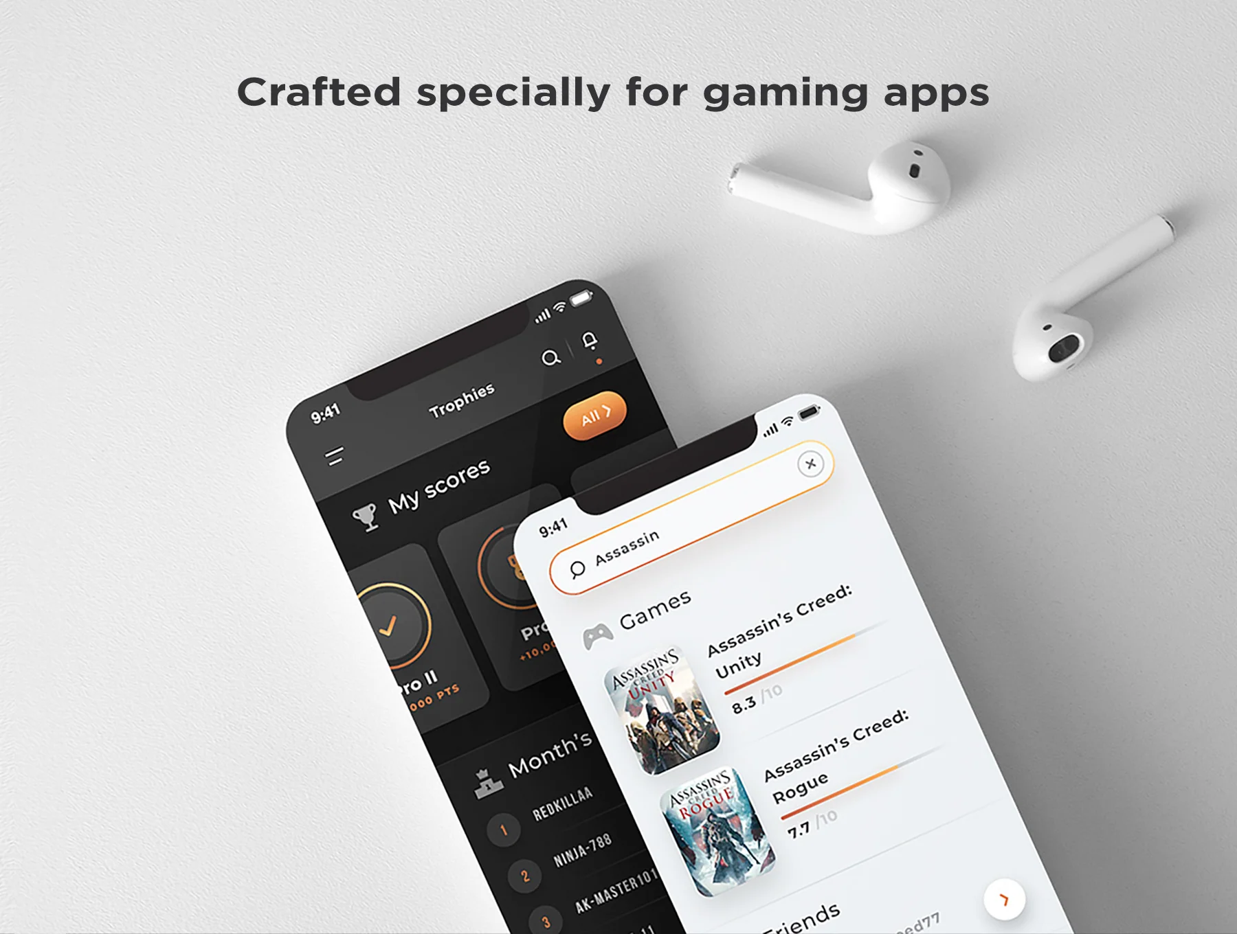 Hilde - Games & Streaming UI Kit 6
