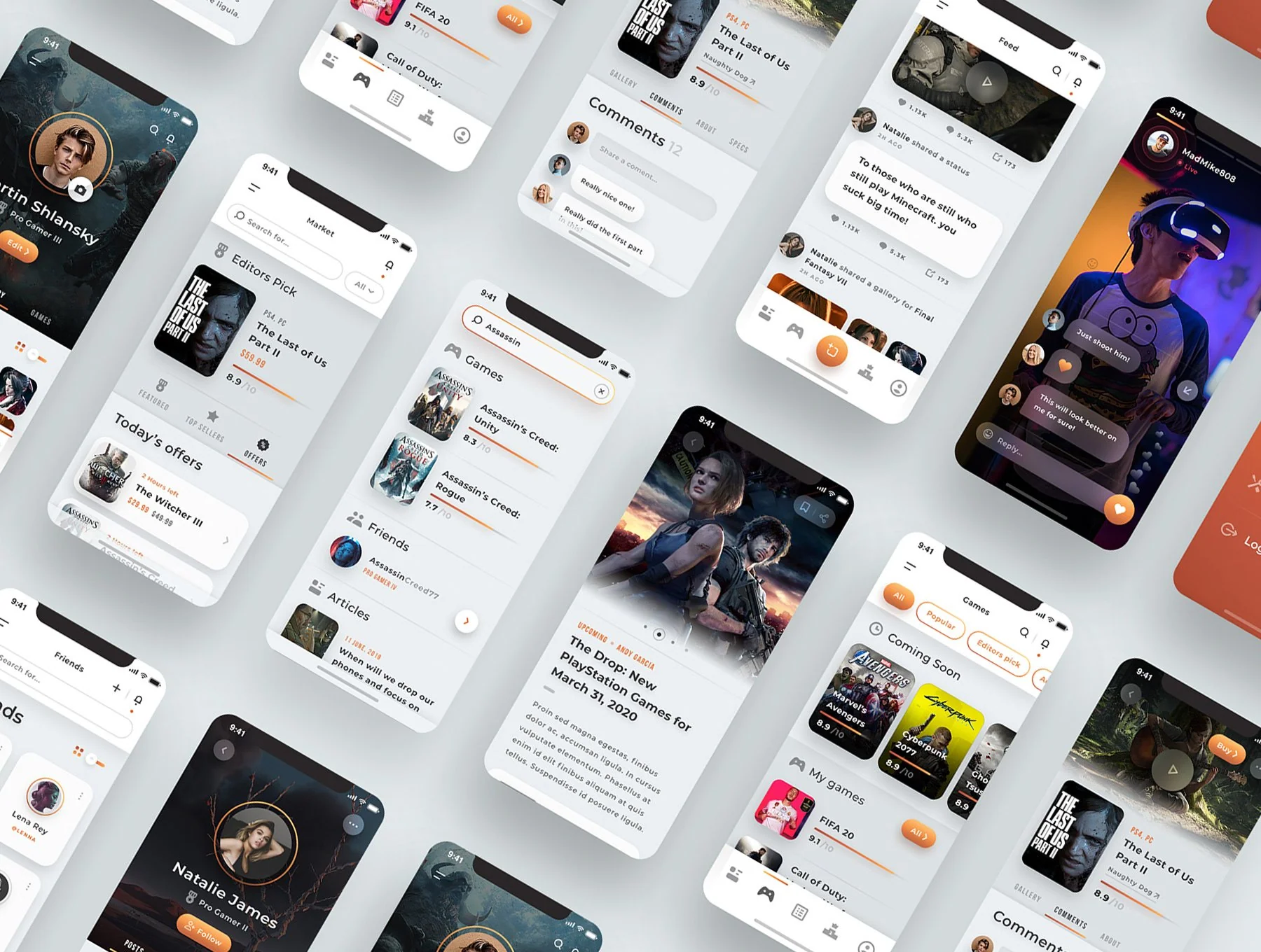 Hilde - Games & Streaming UI Kit 8