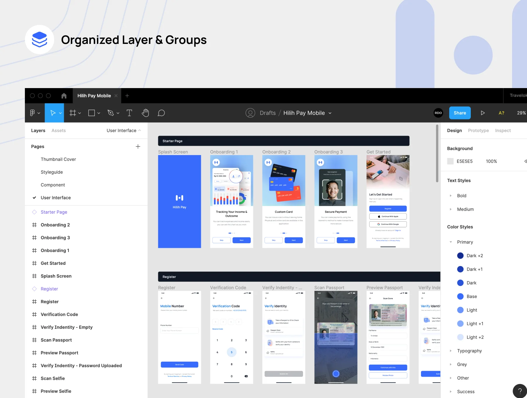 Hilih Pay Mobile UI Kit 3