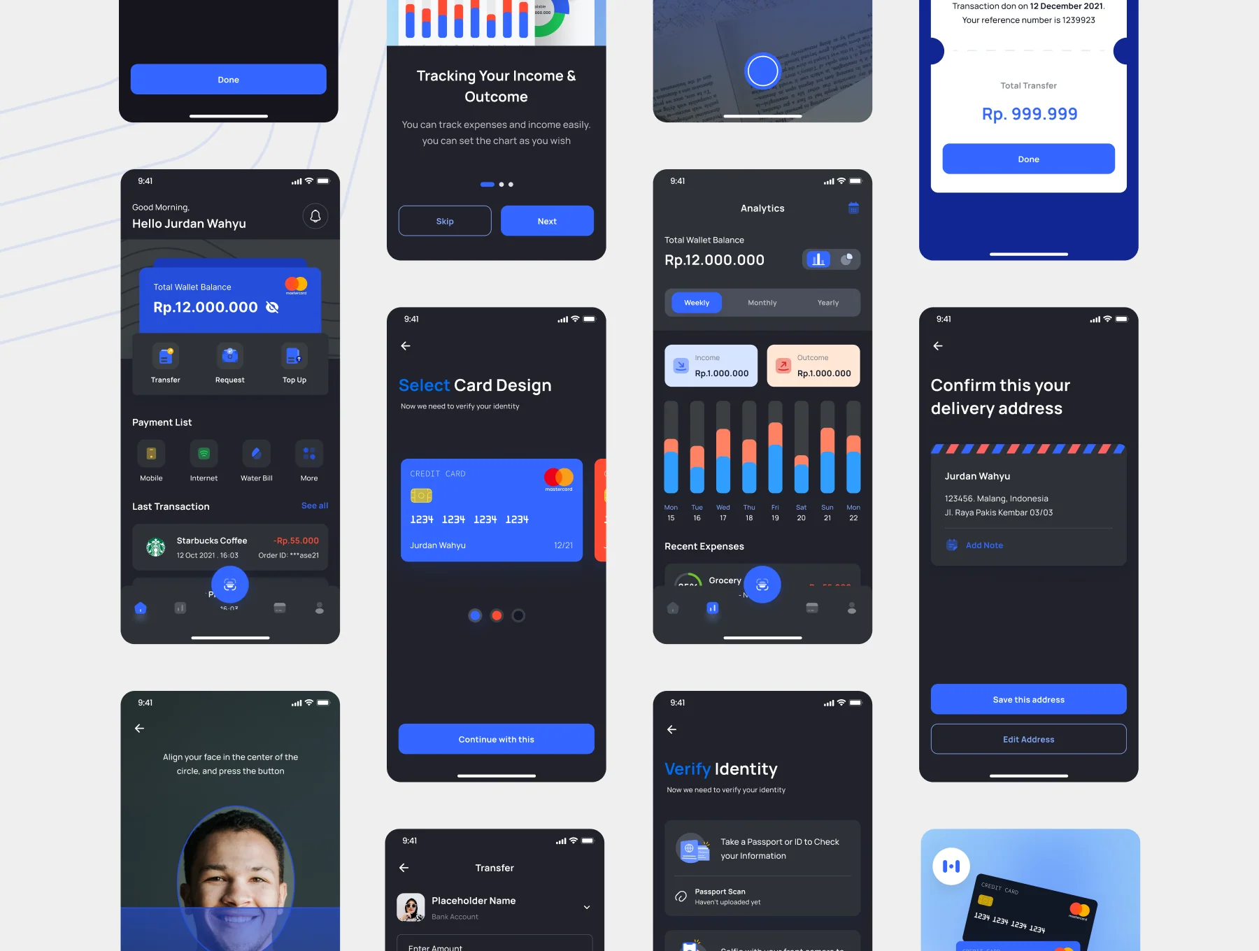 Hilih Pay Mobile UI Kit 6
