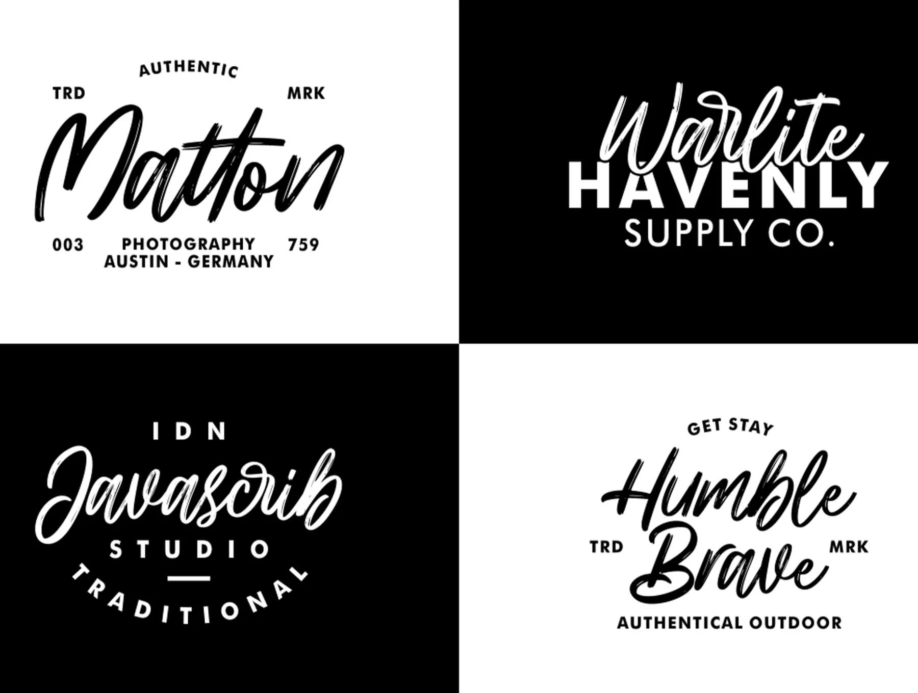 Hillbear - Handbrush Script Font 3