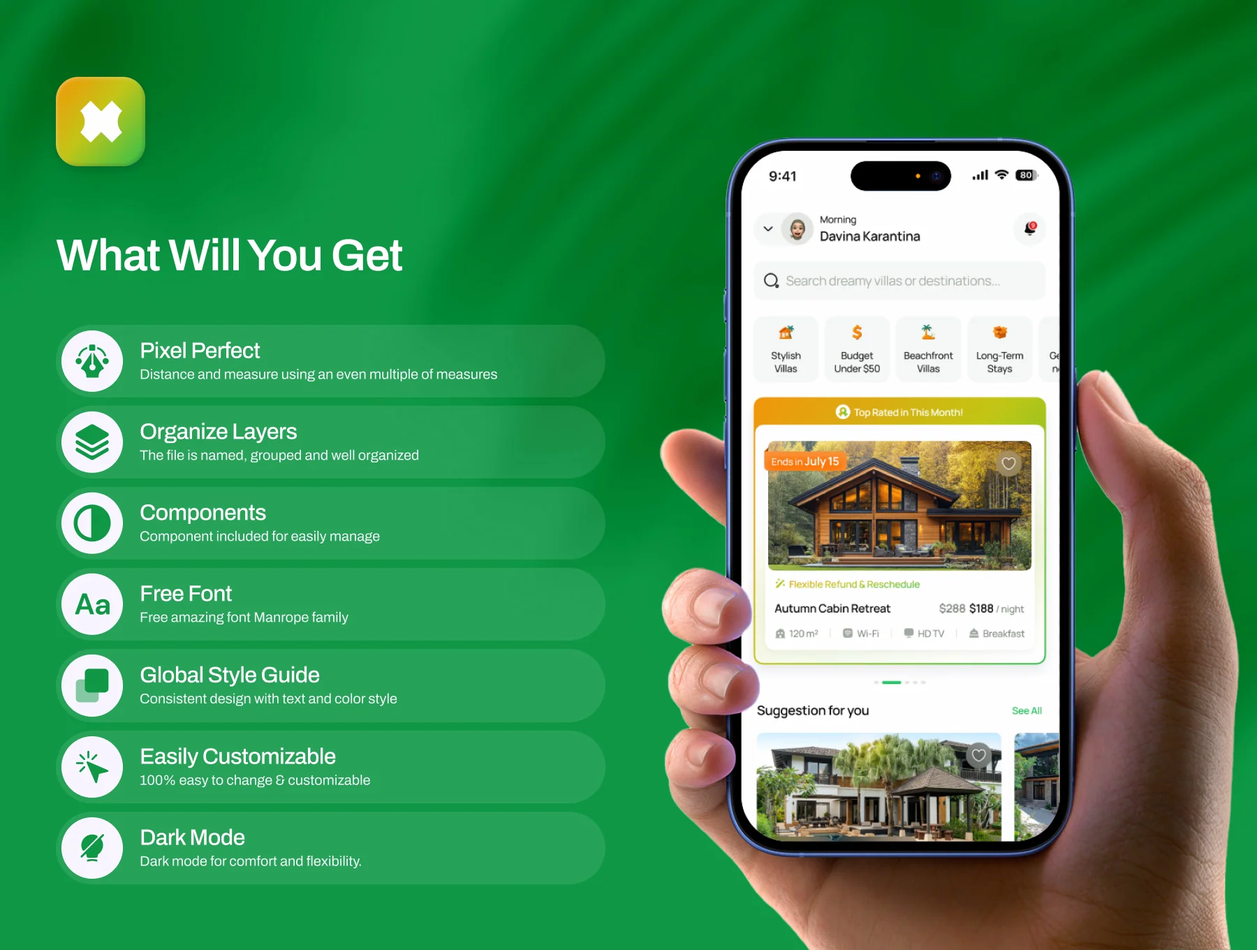 Hilora – Hospitality App UI Kit 2