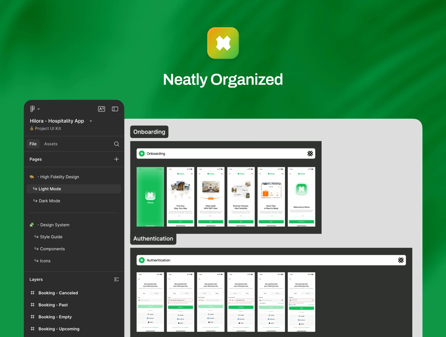 Hilora – Hospitality App UI Kit 3