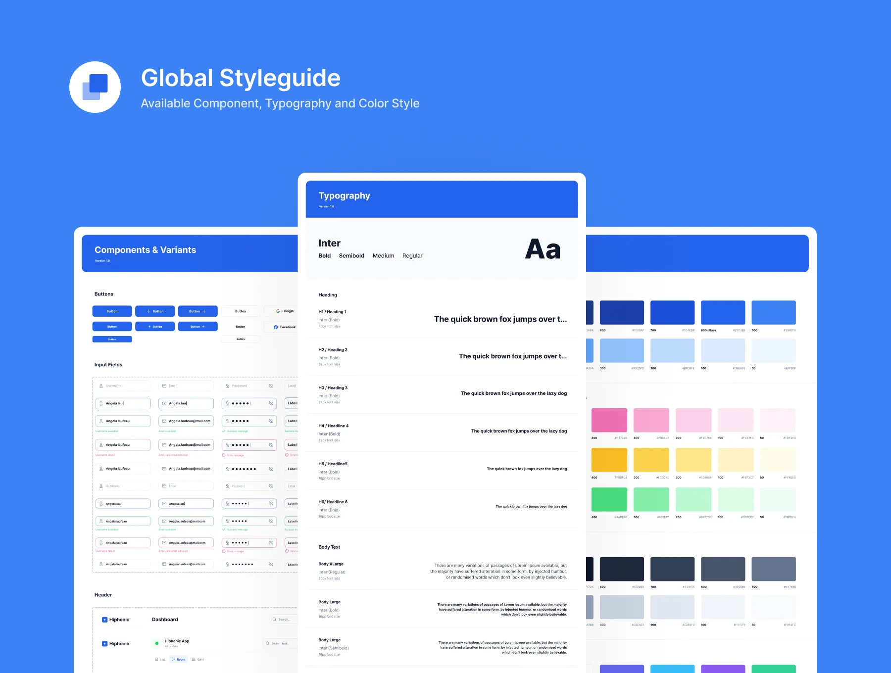 Hiphonic - Dashboard Multipurpose UI Kit 5