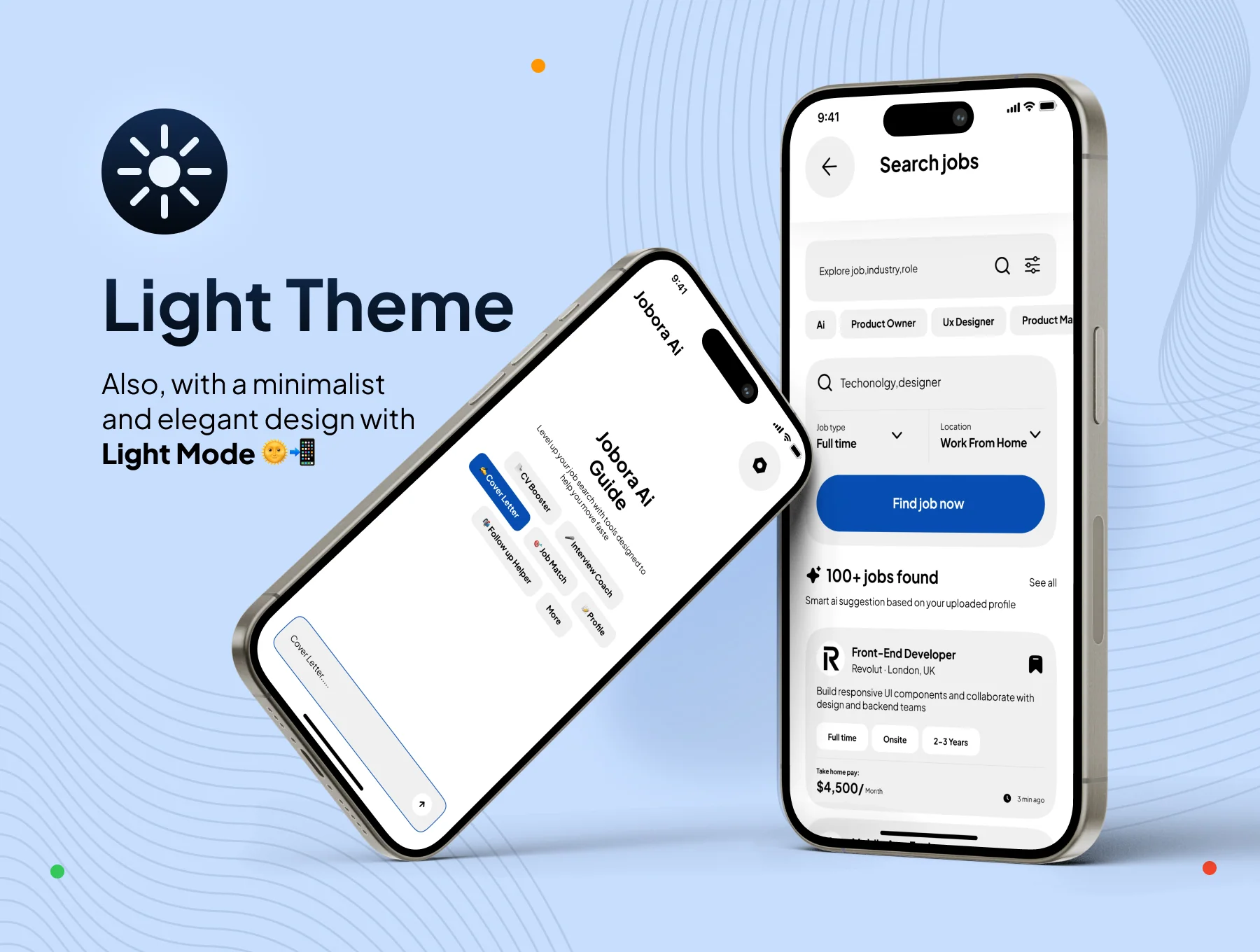 Jobora - Faster Job Hunt Made Easy App UI Kit 5