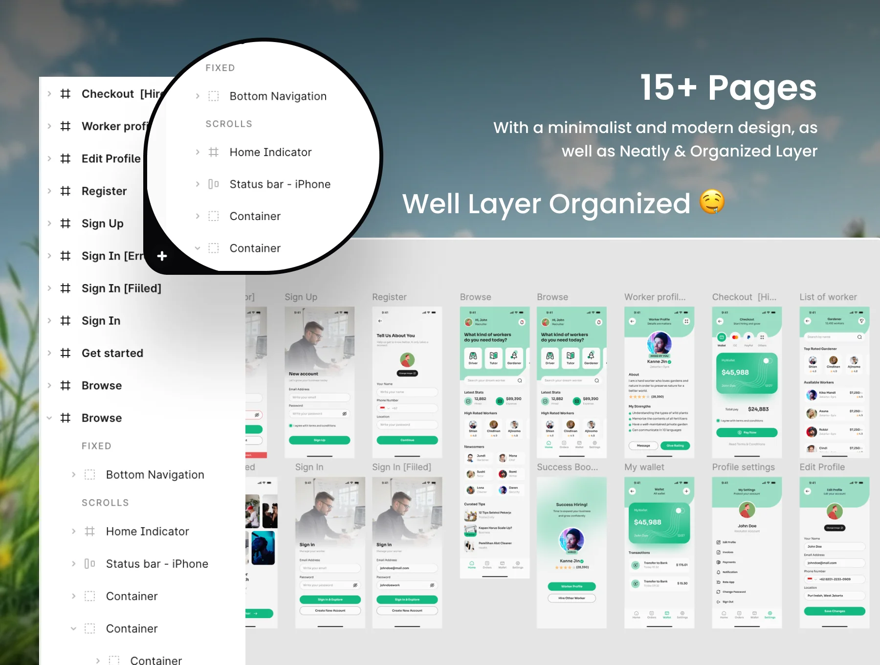 Hirly - Hire Worker Mobile App 3