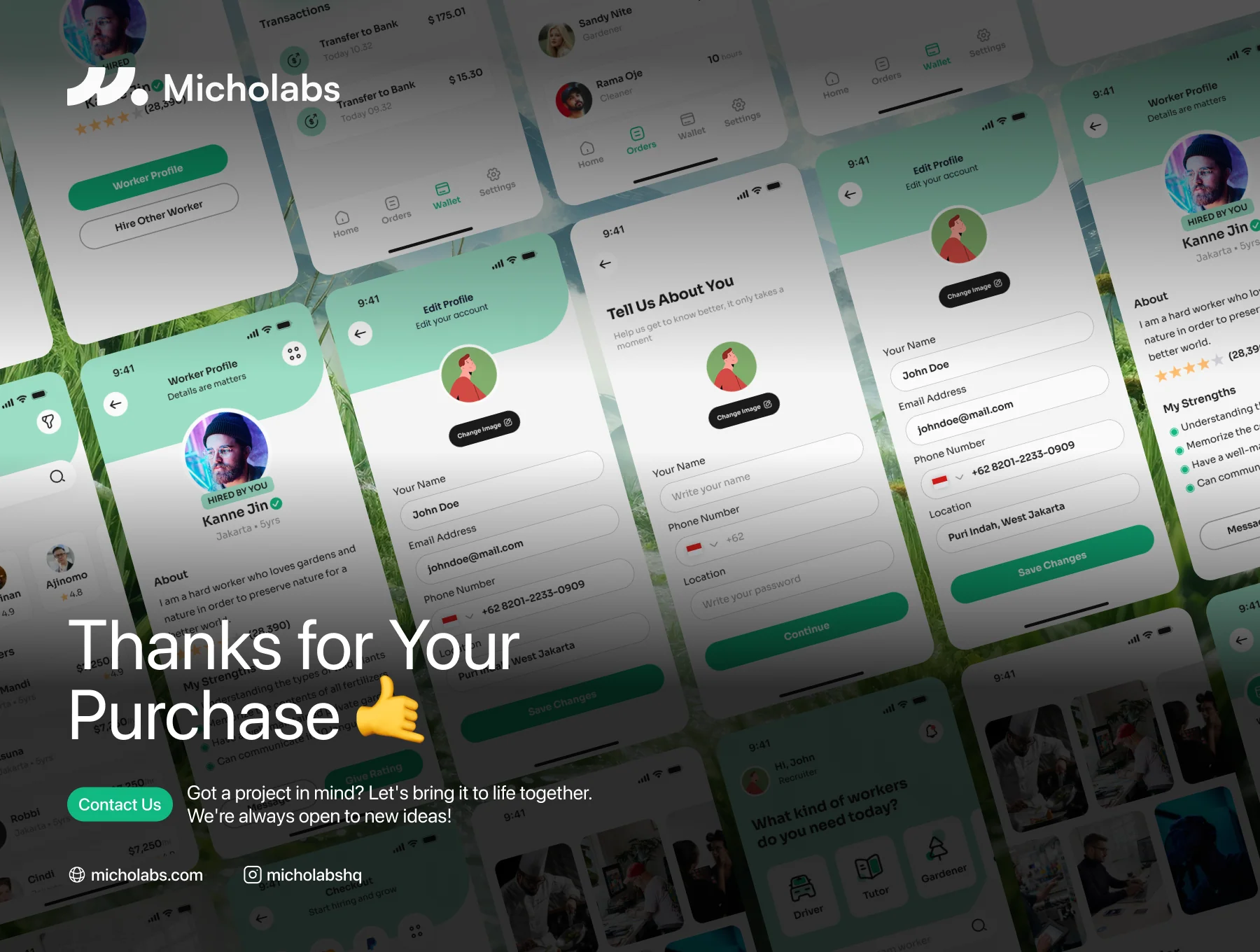 Hirly - Hire Worker Mobile App 6