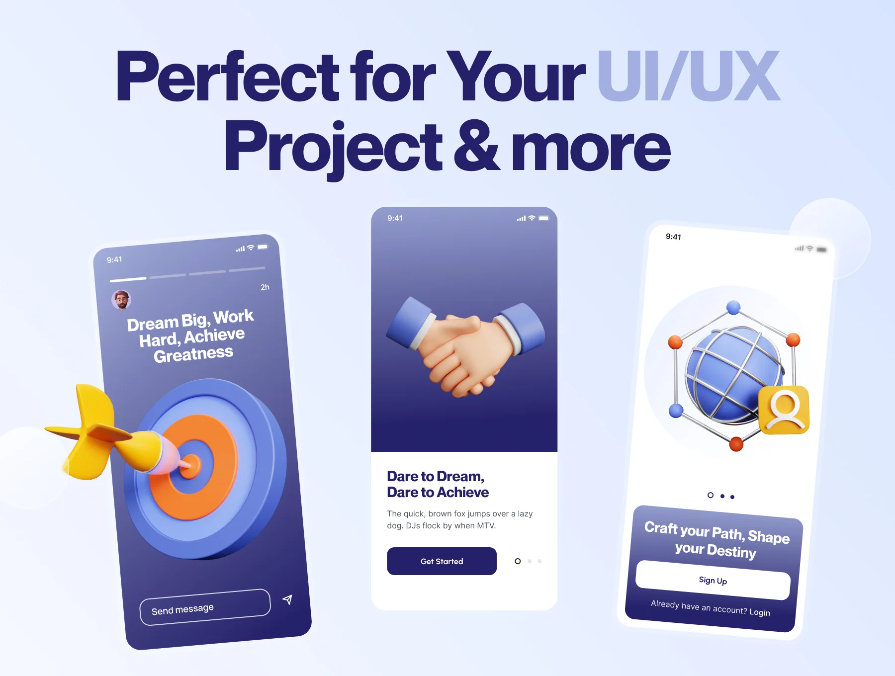Hirely - 3D Job & Career Icon Set 5