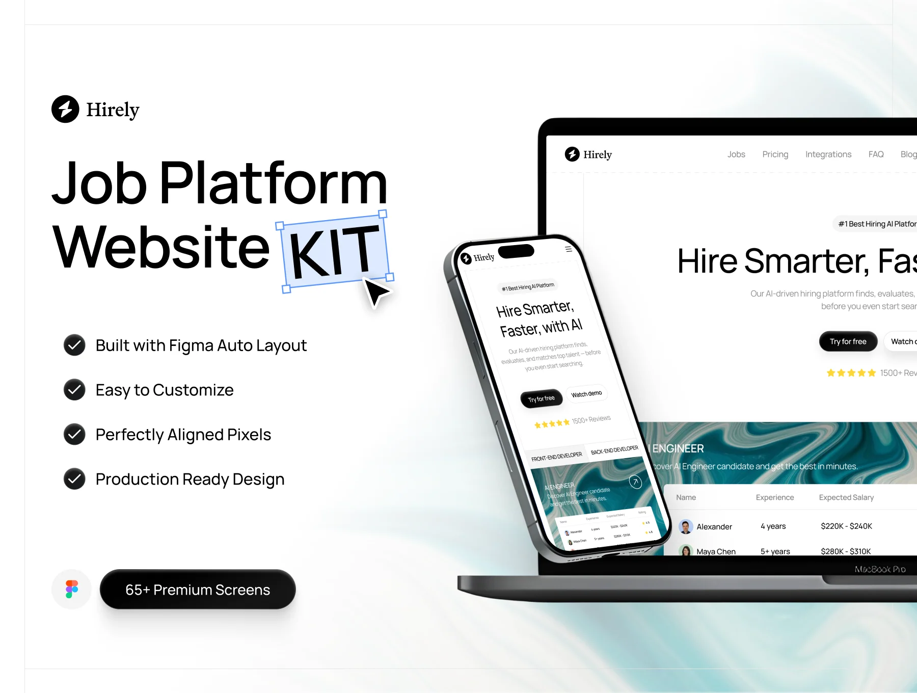 Hirely - Job Platform Website Kit