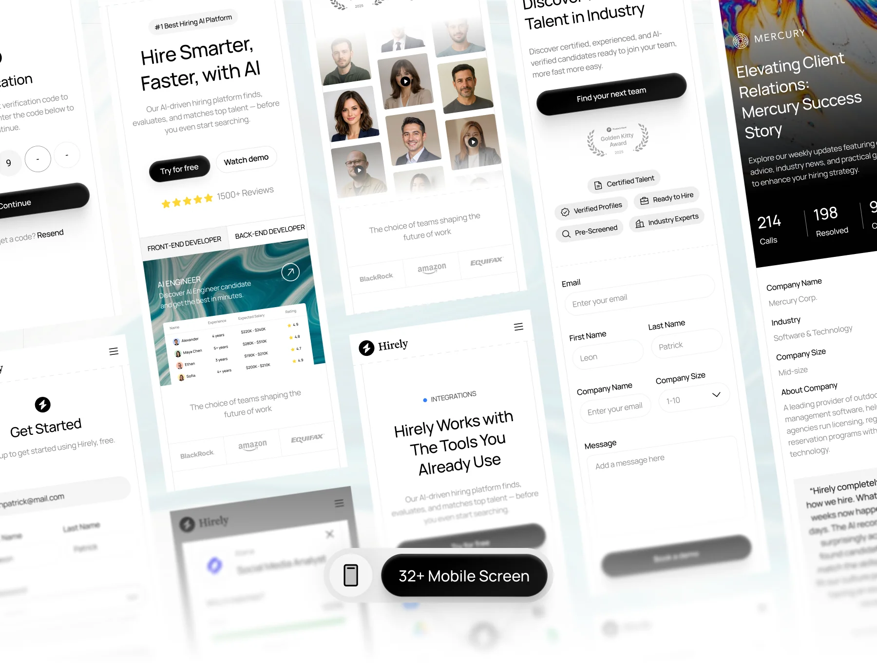 Hirely - Job Platform Website Kit 3