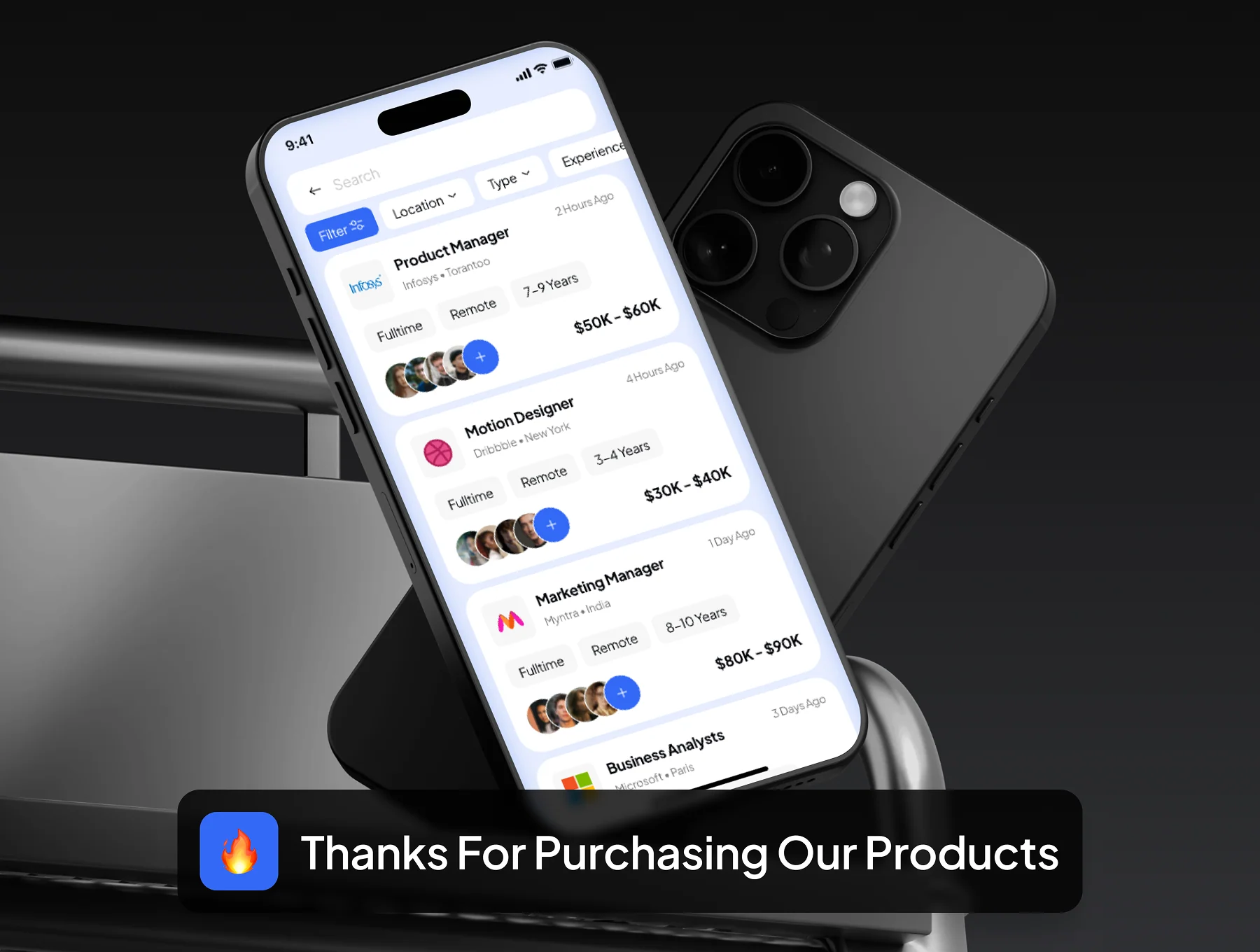 HireNEST - Job Finder App UI Kit 10