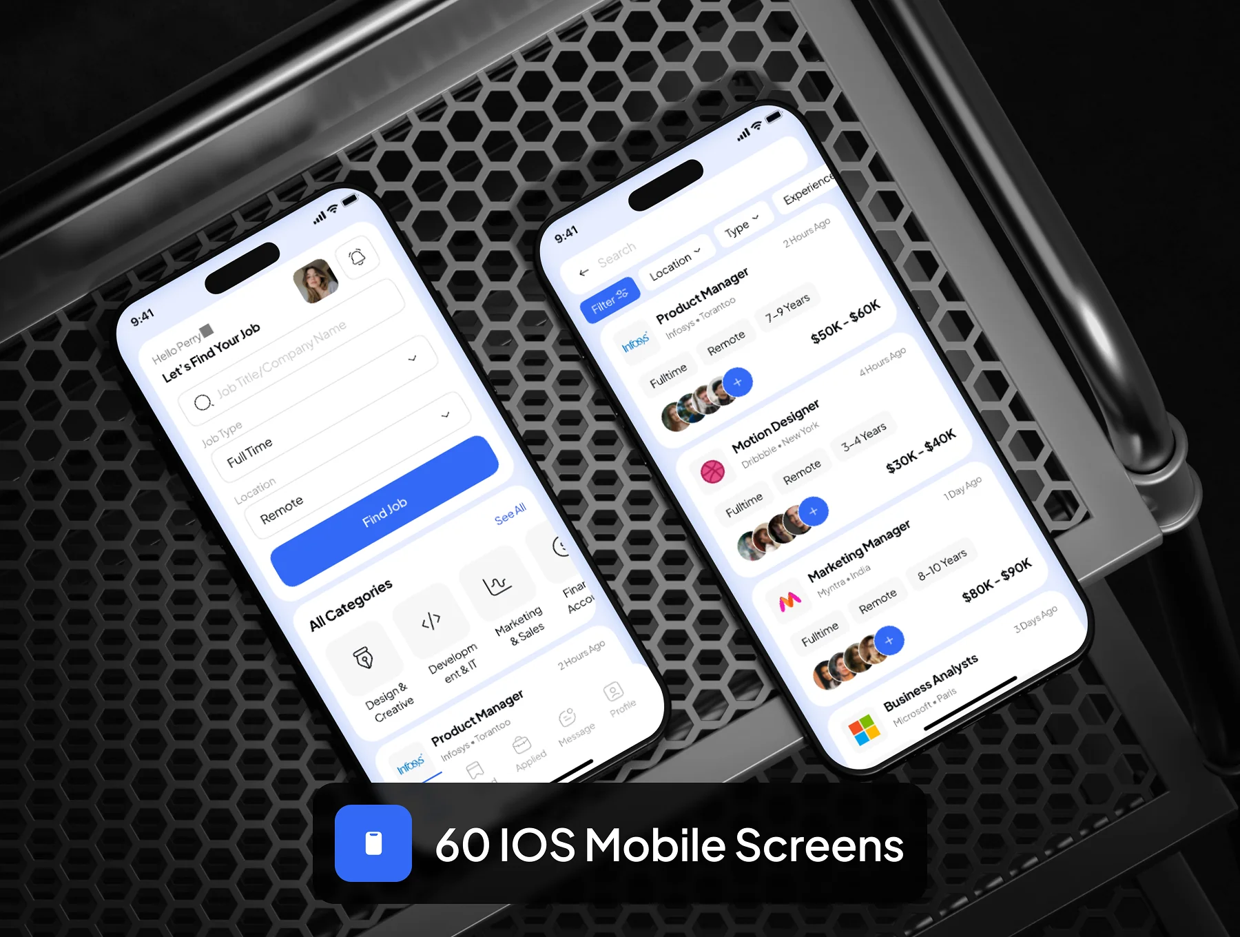 HireNEST - Job Finder App UI Kit 5