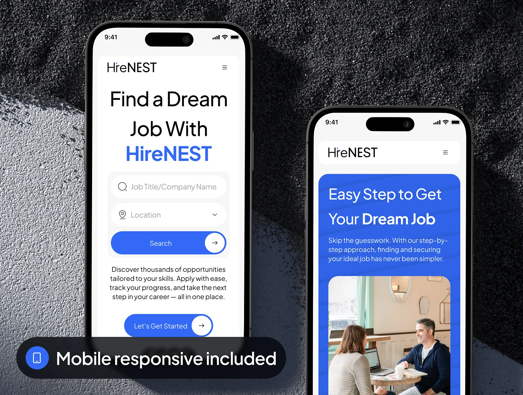 HireNEST - Job Finder Website UI Kit 8