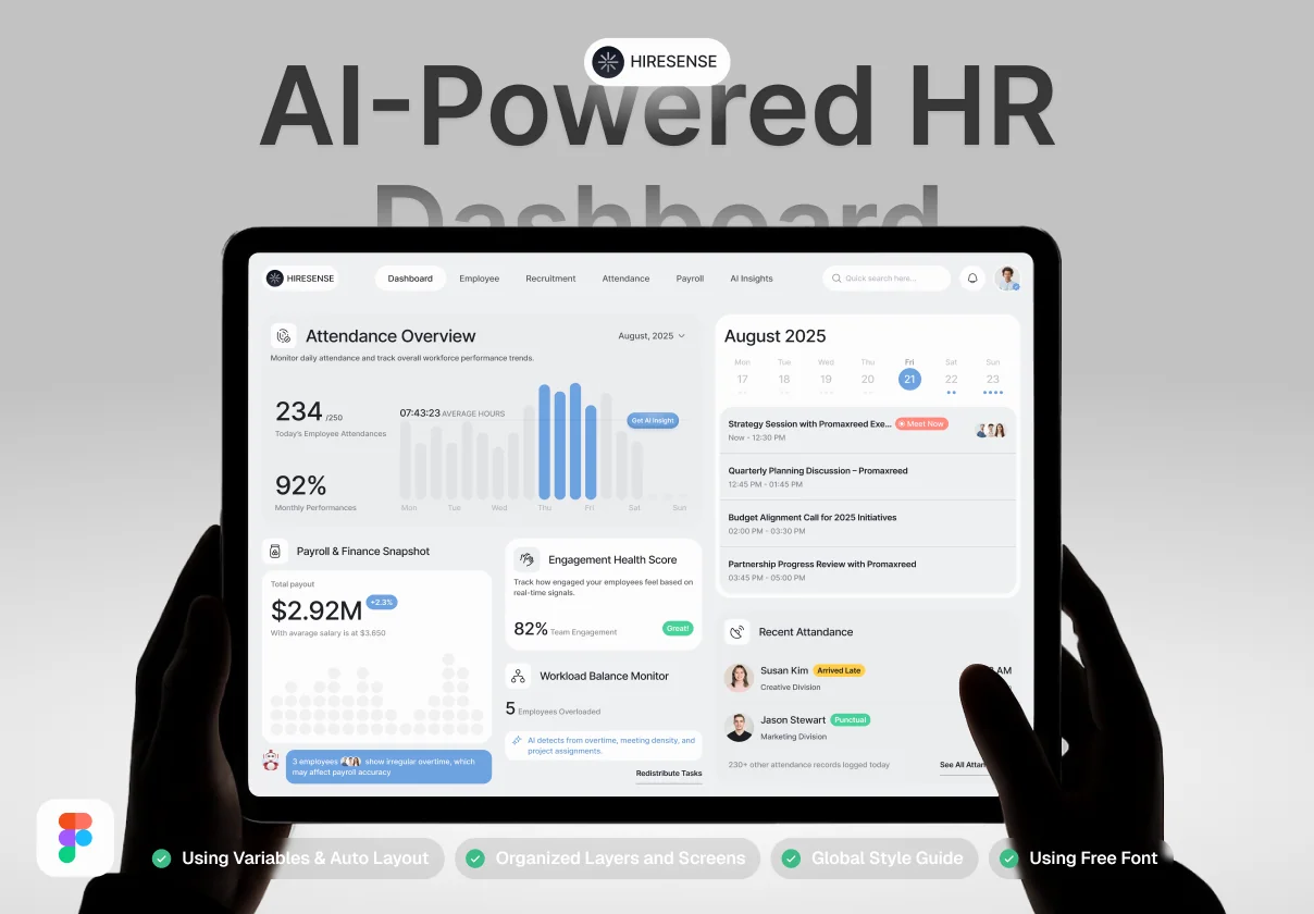 HireSense - AI-Powered HR Dashboard