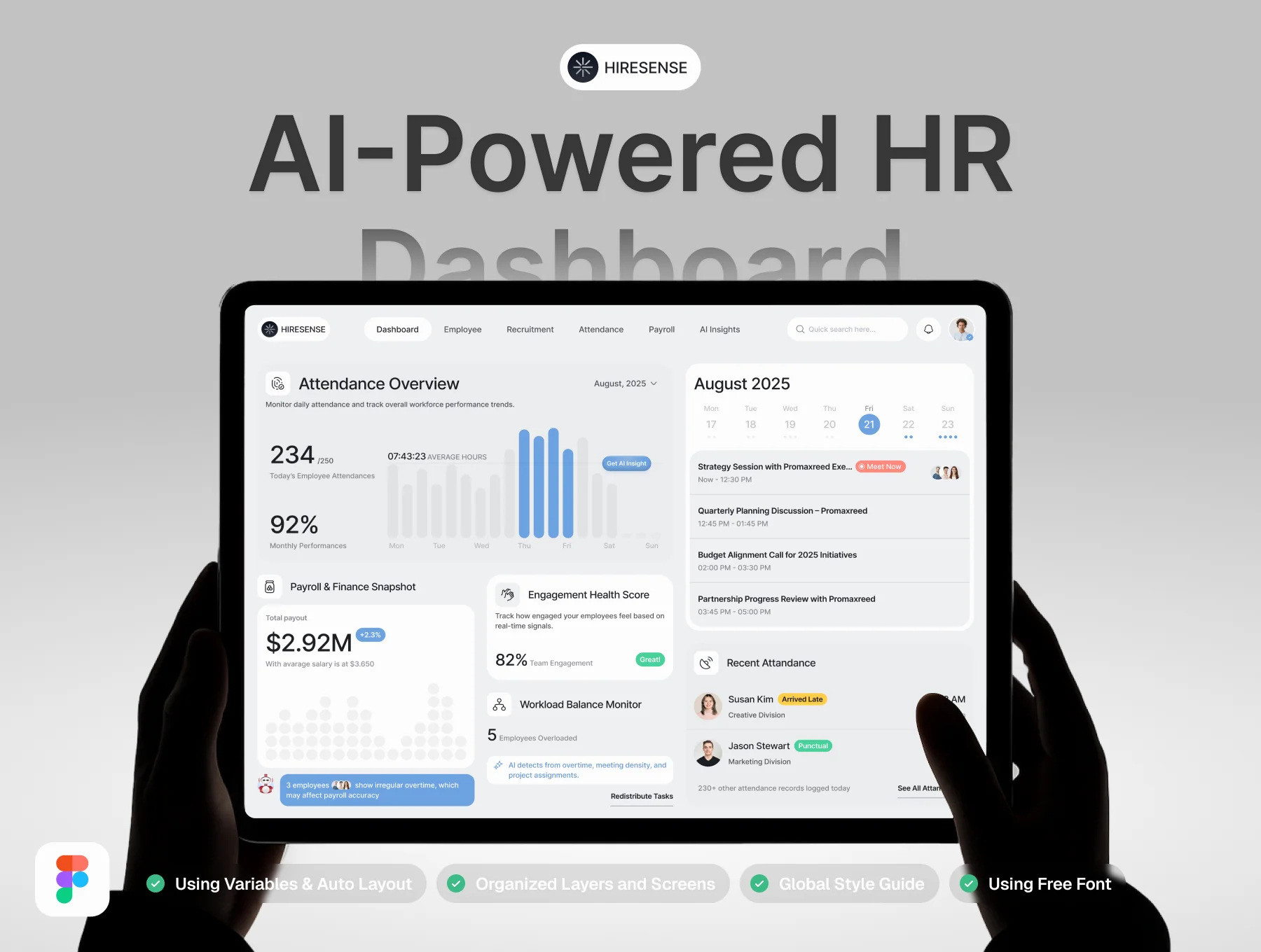 HireSense - AI-Powered HR Dashboard