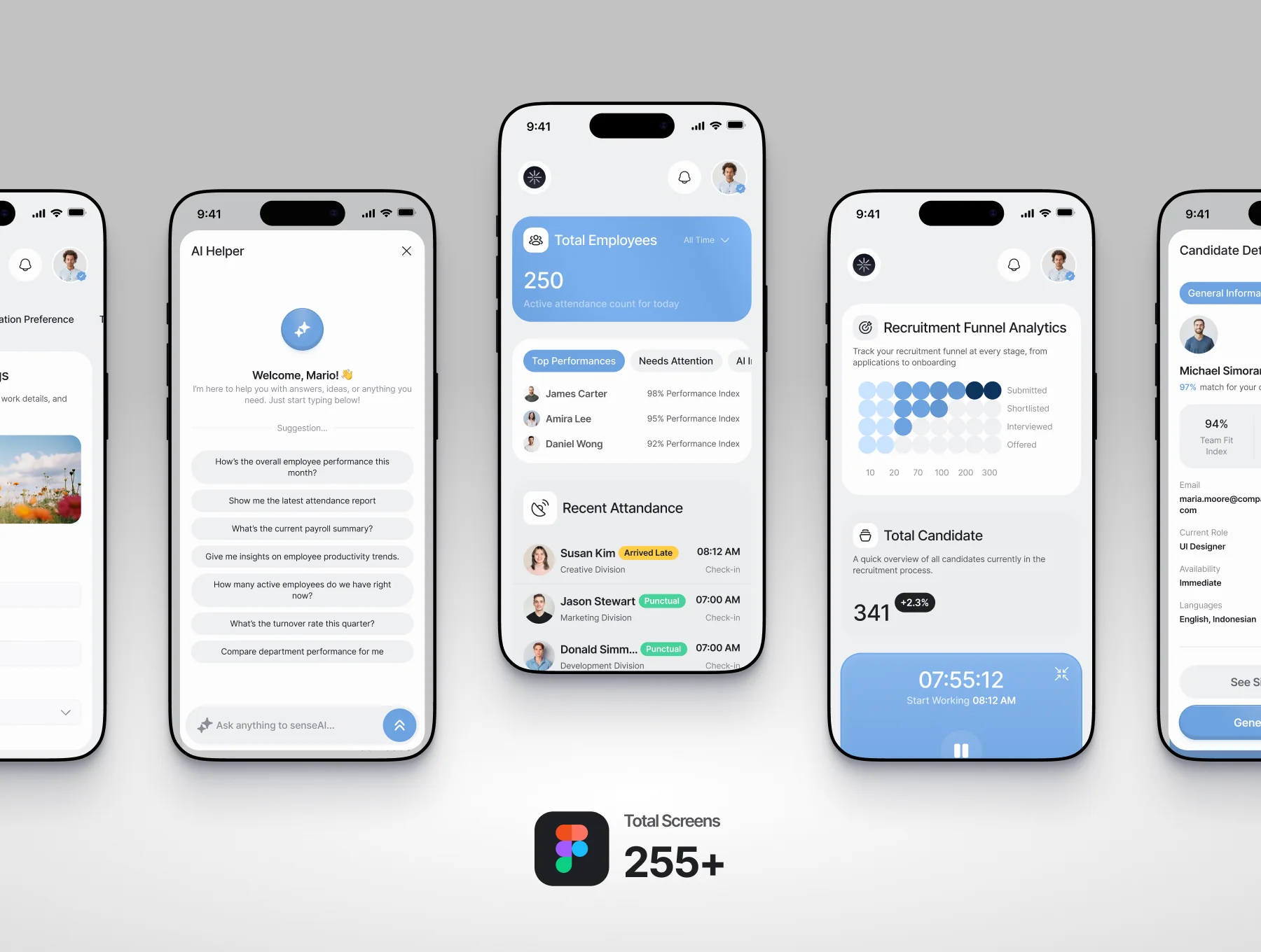 HireSense - AI-Powered HR Dashboard 5