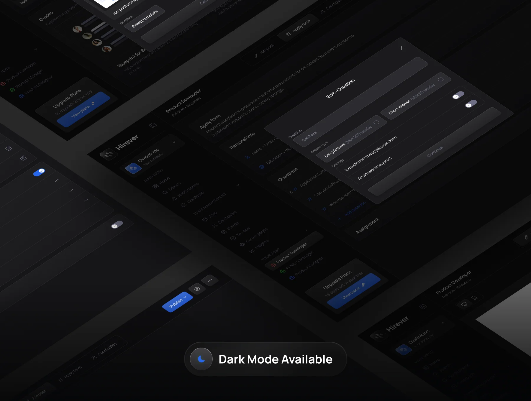 Hirever - HR Management Dashboard UI Kit 6