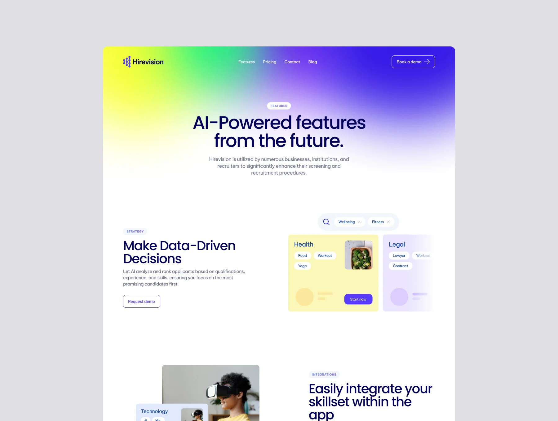 Hirevision Framer Template 2