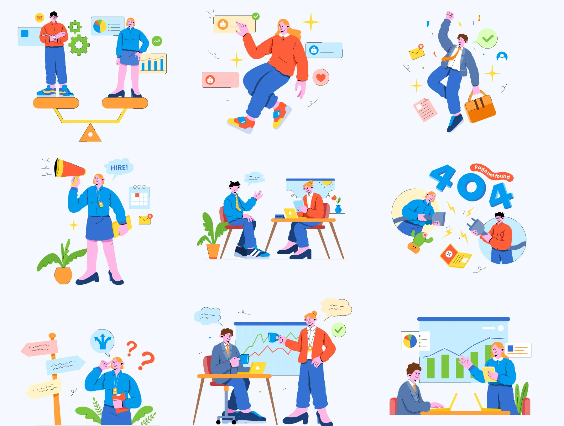 Hiring and Career Illustration 7