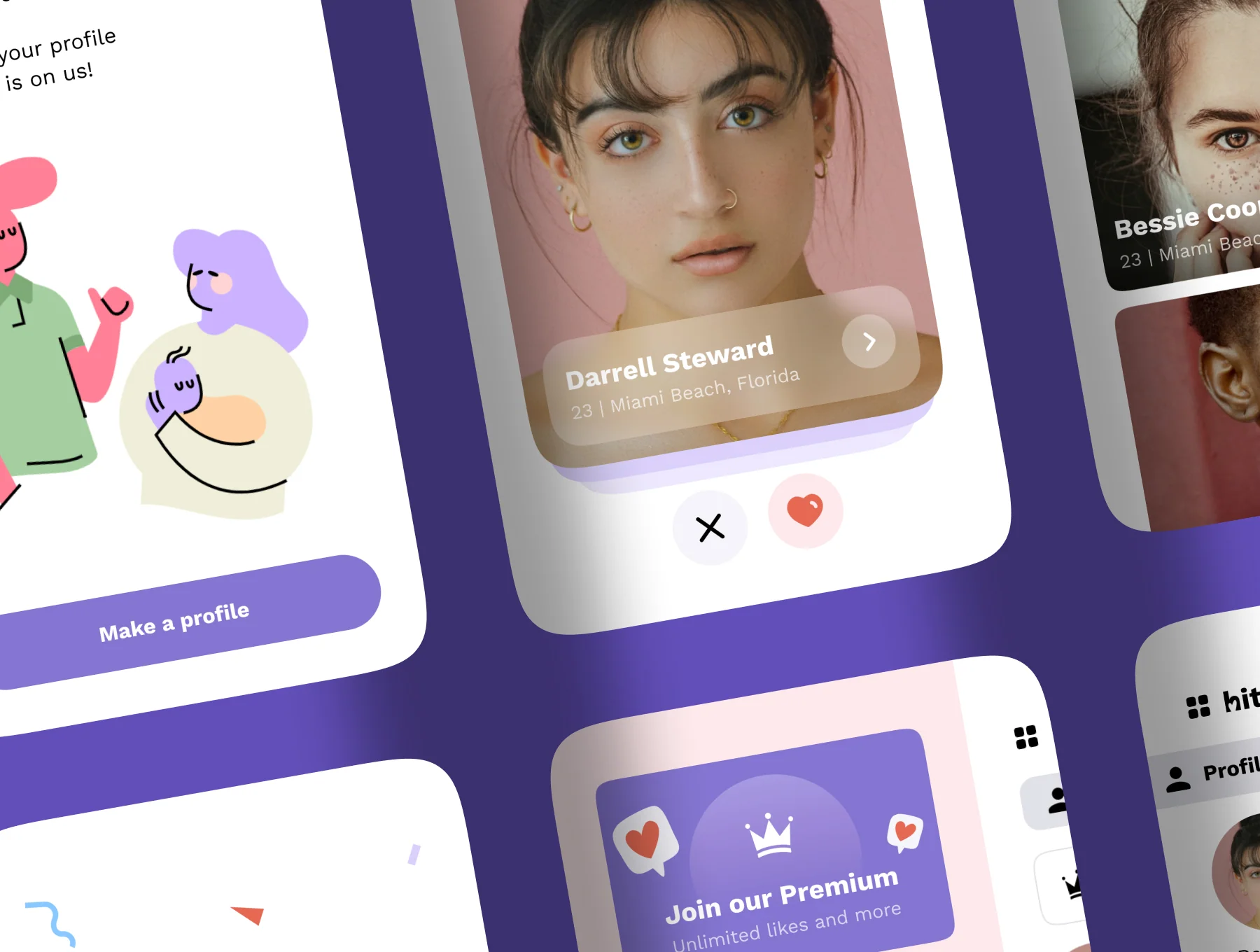 Hittin - Dating Mobile UI Kit 5