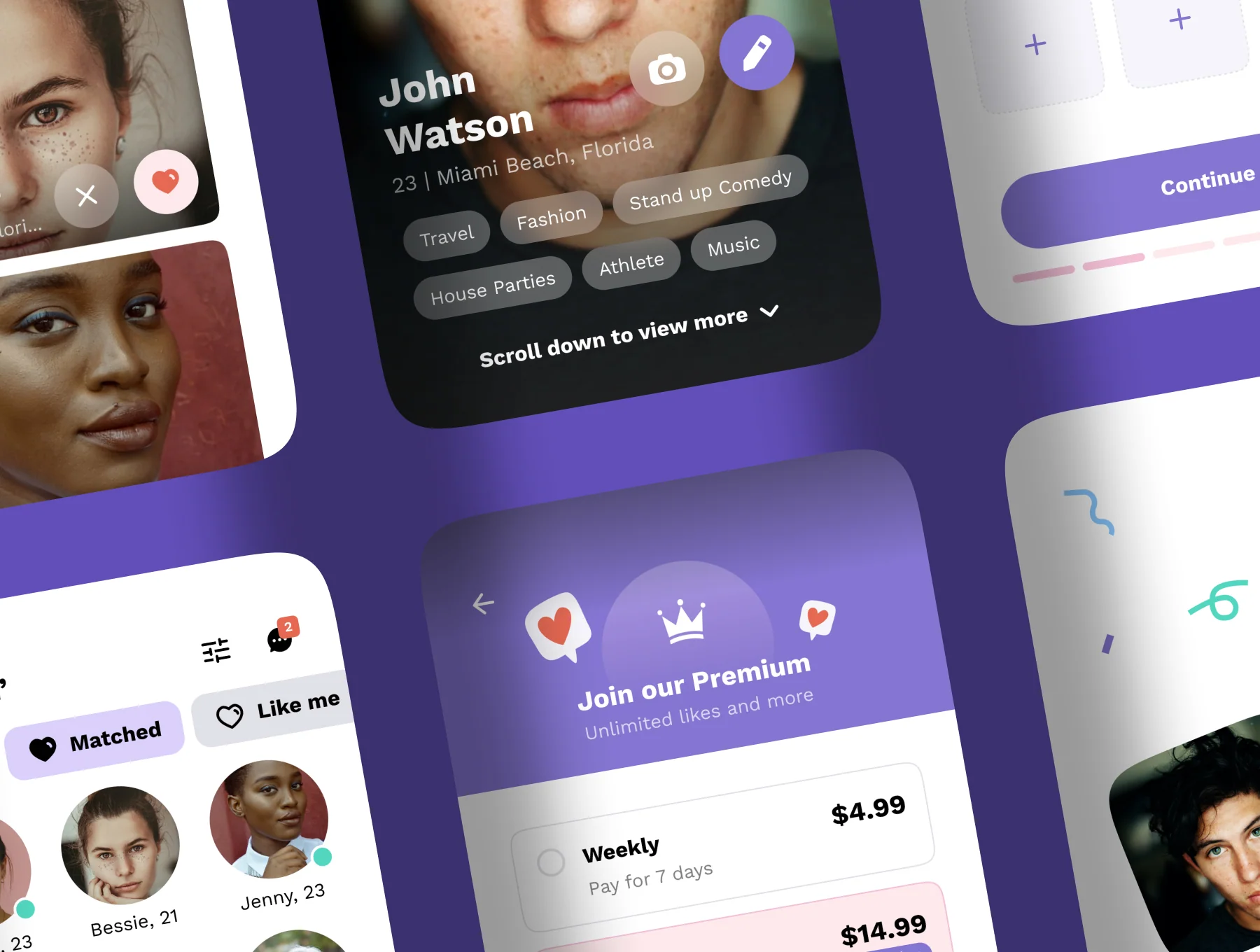 Hittin - Dating Mobile UI Kit 6