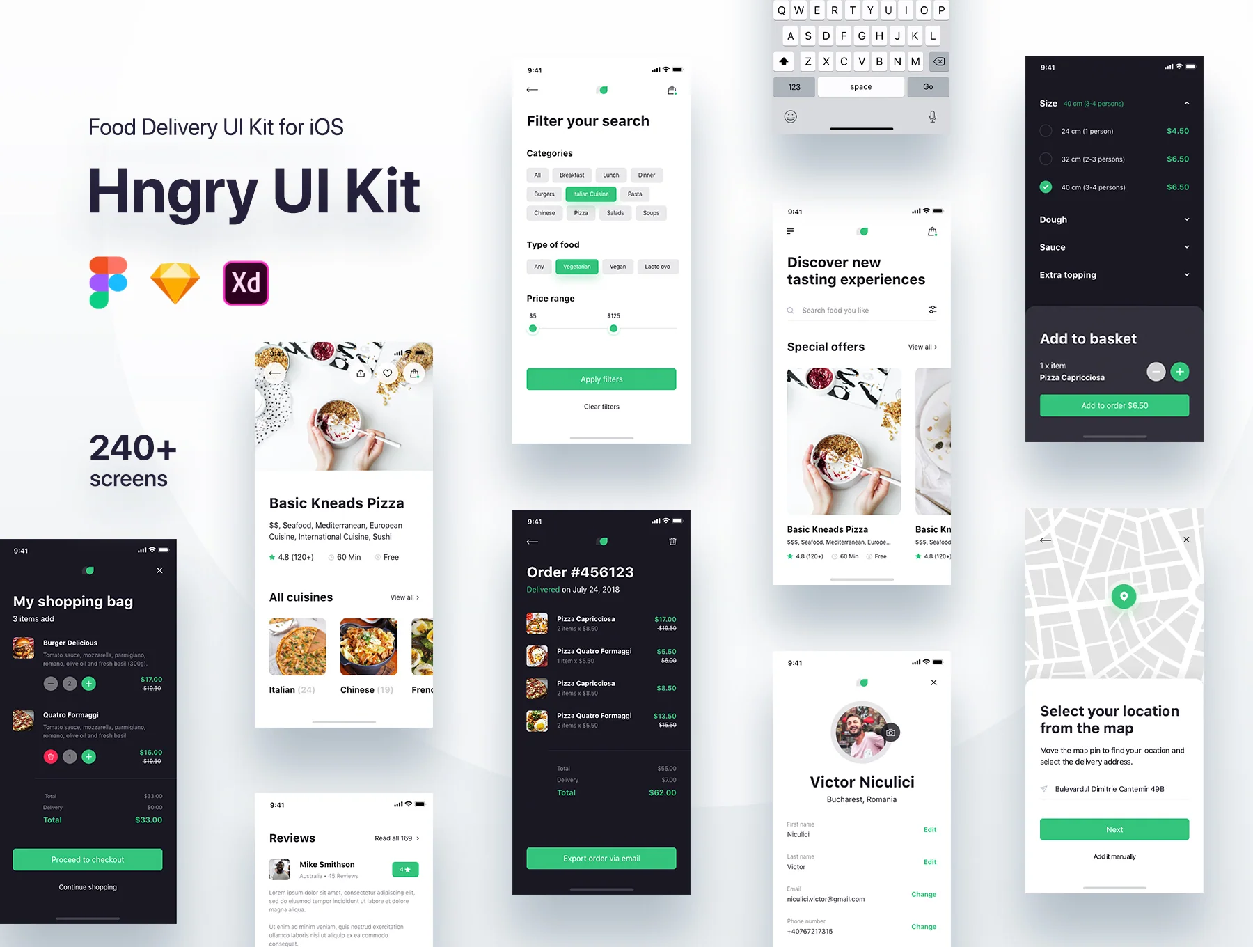 Hngry iOS UI Kit