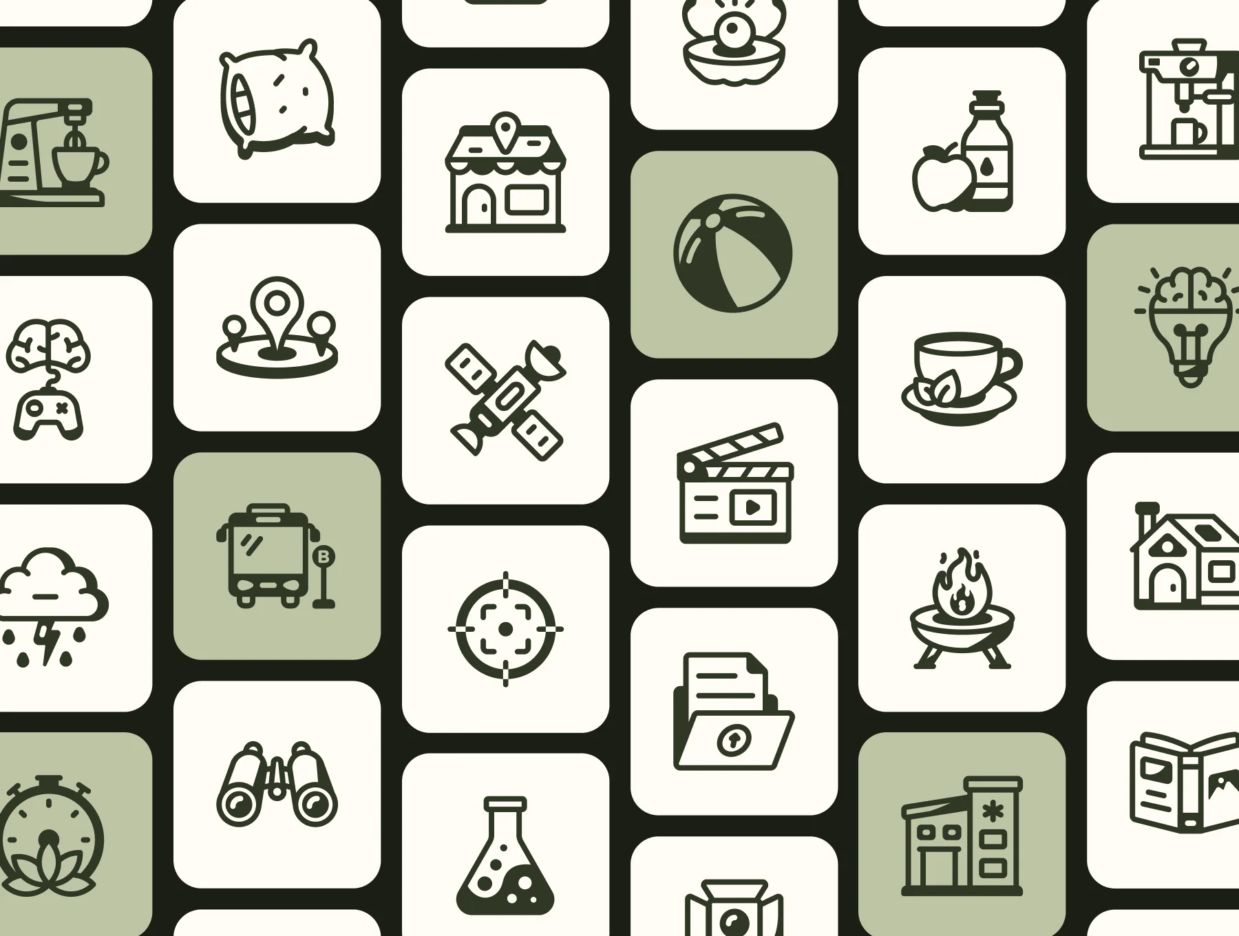 Hobbies Icons 6
